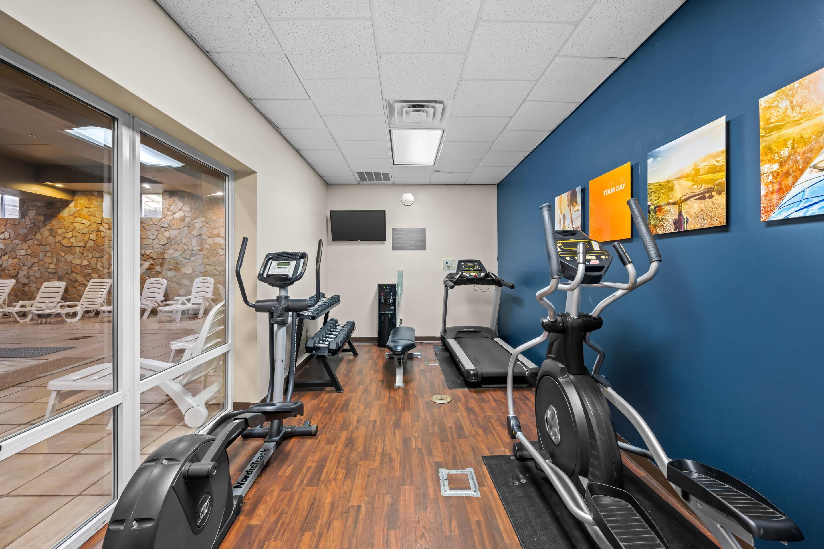 Fitness center | Comfort Suites Near Gettysburg Battlefield Visitor Center