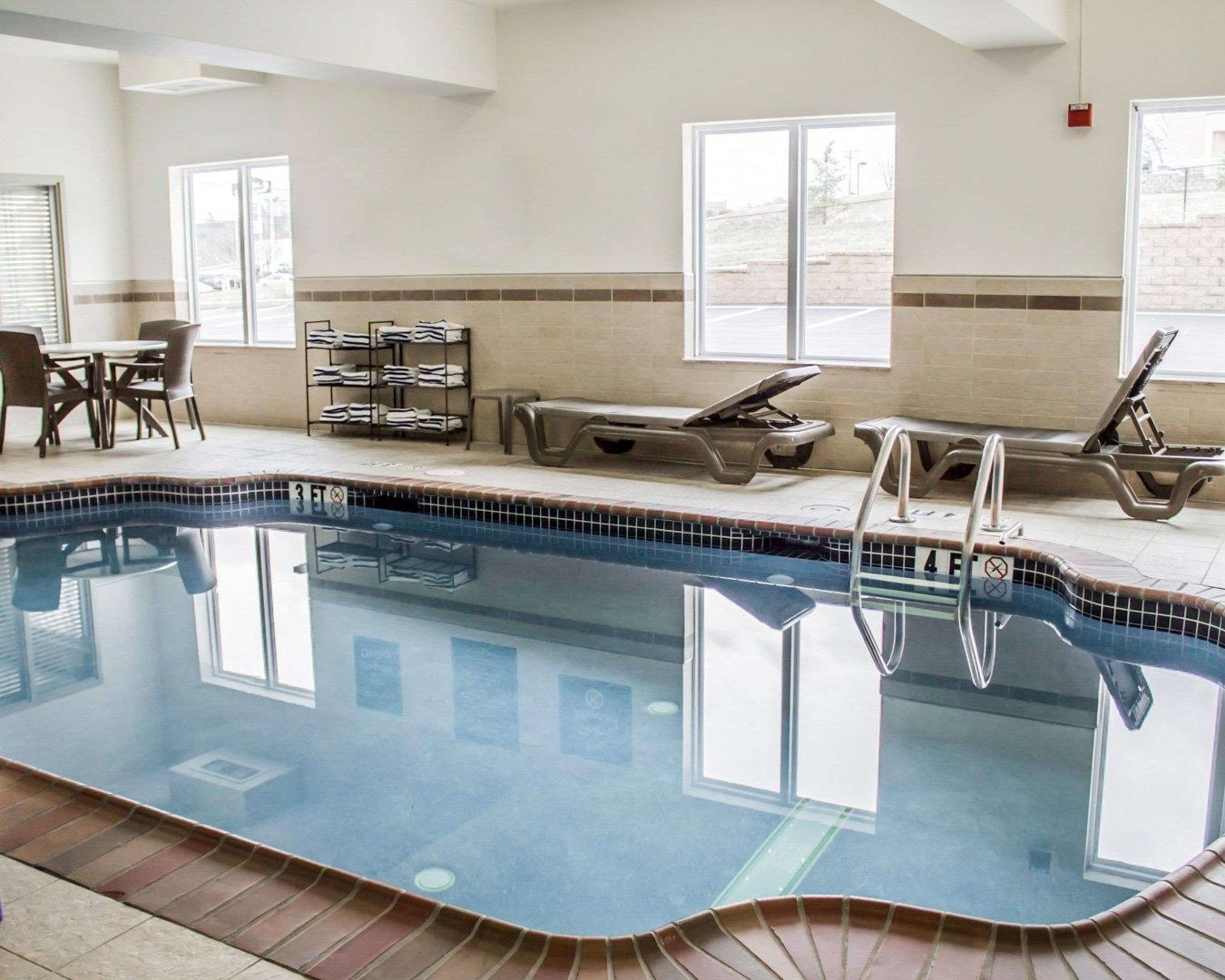 Indoor pool | Sleep Inn & Suites