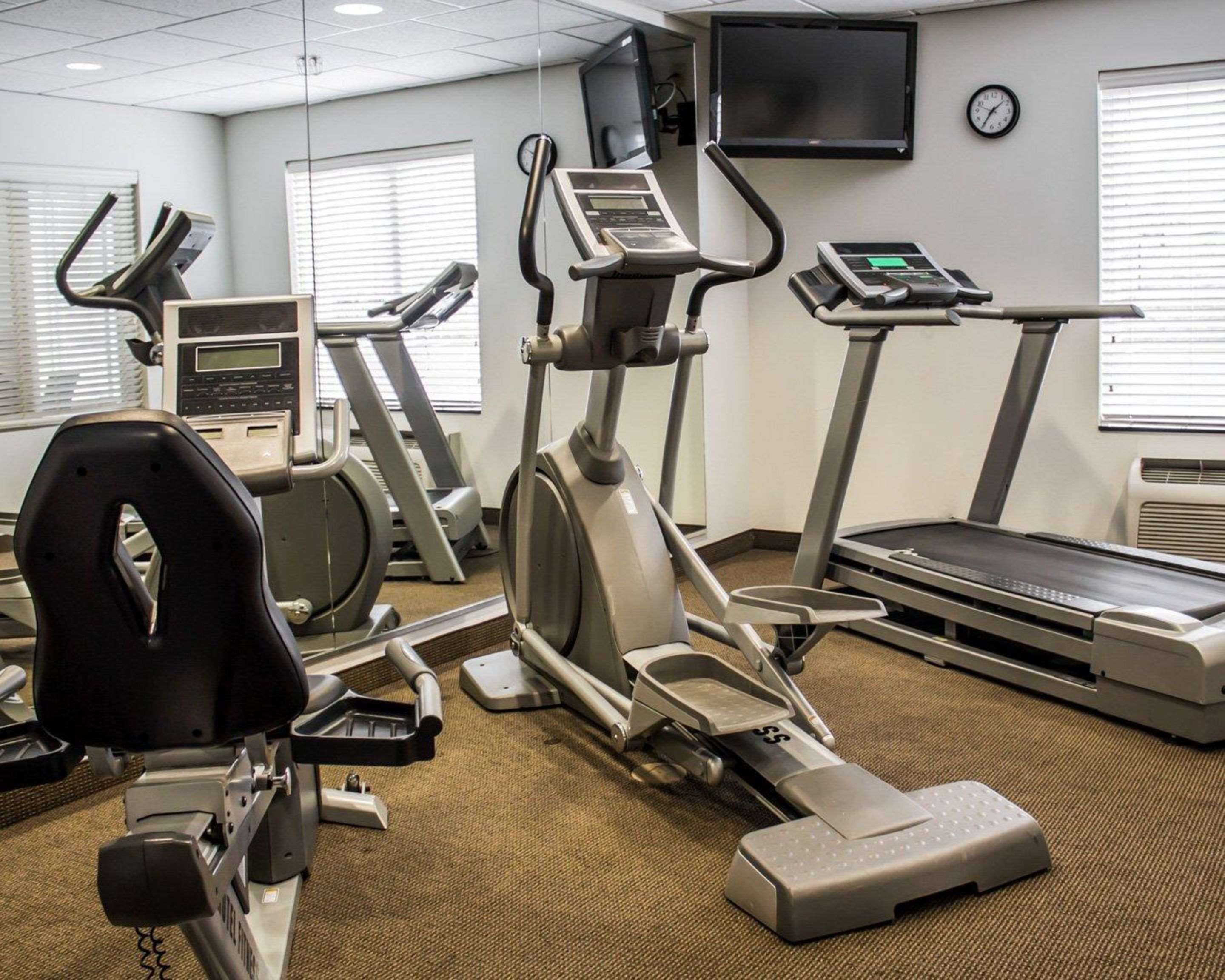 Exercise room with television | Sleep Inn & Suites