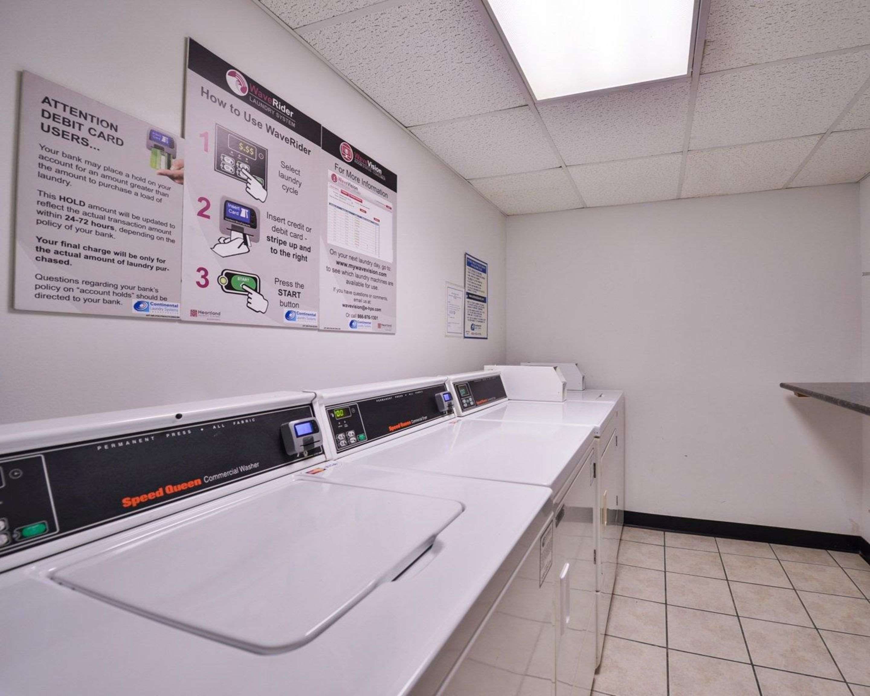 Guest laundry facilities