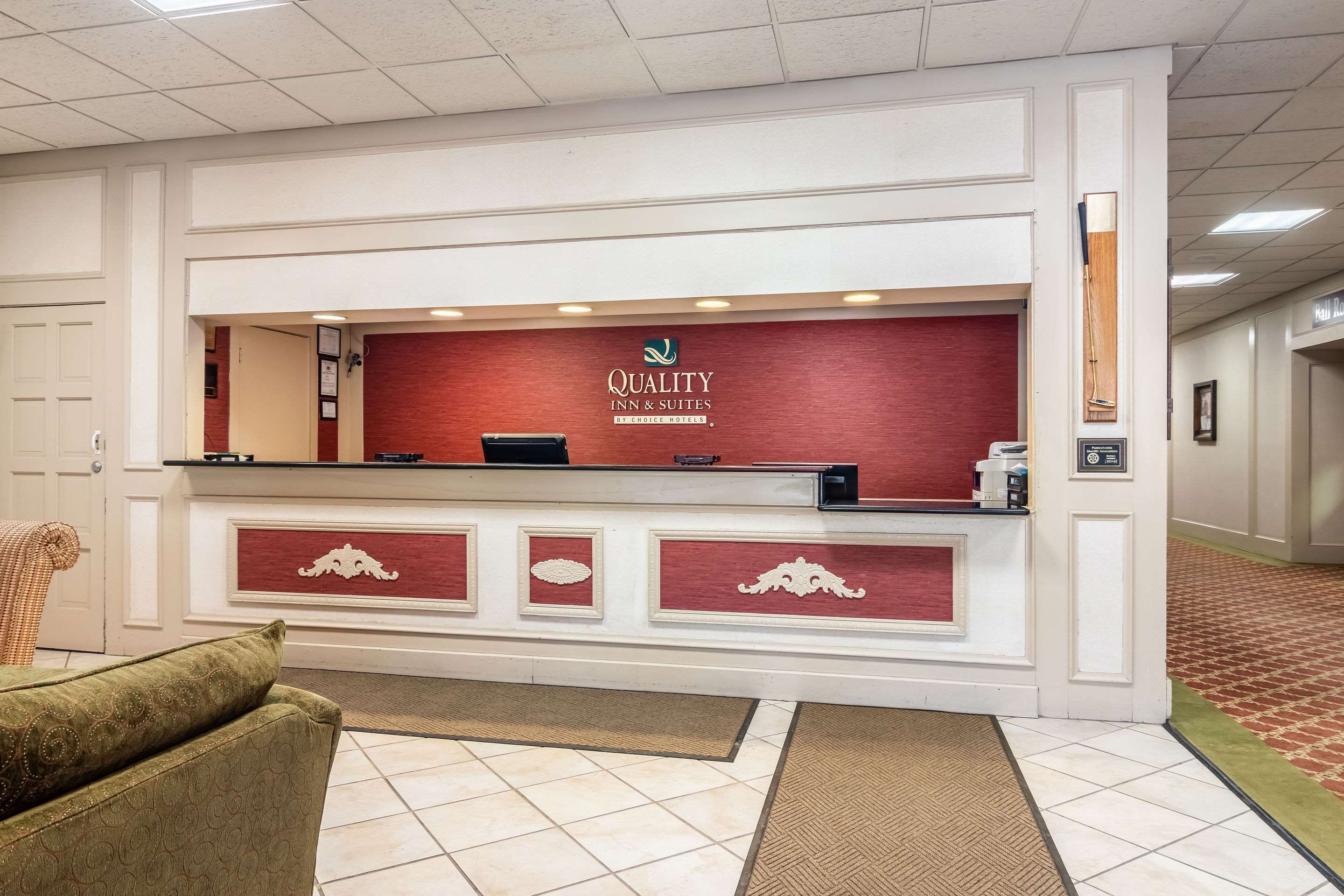 Hotel lobby