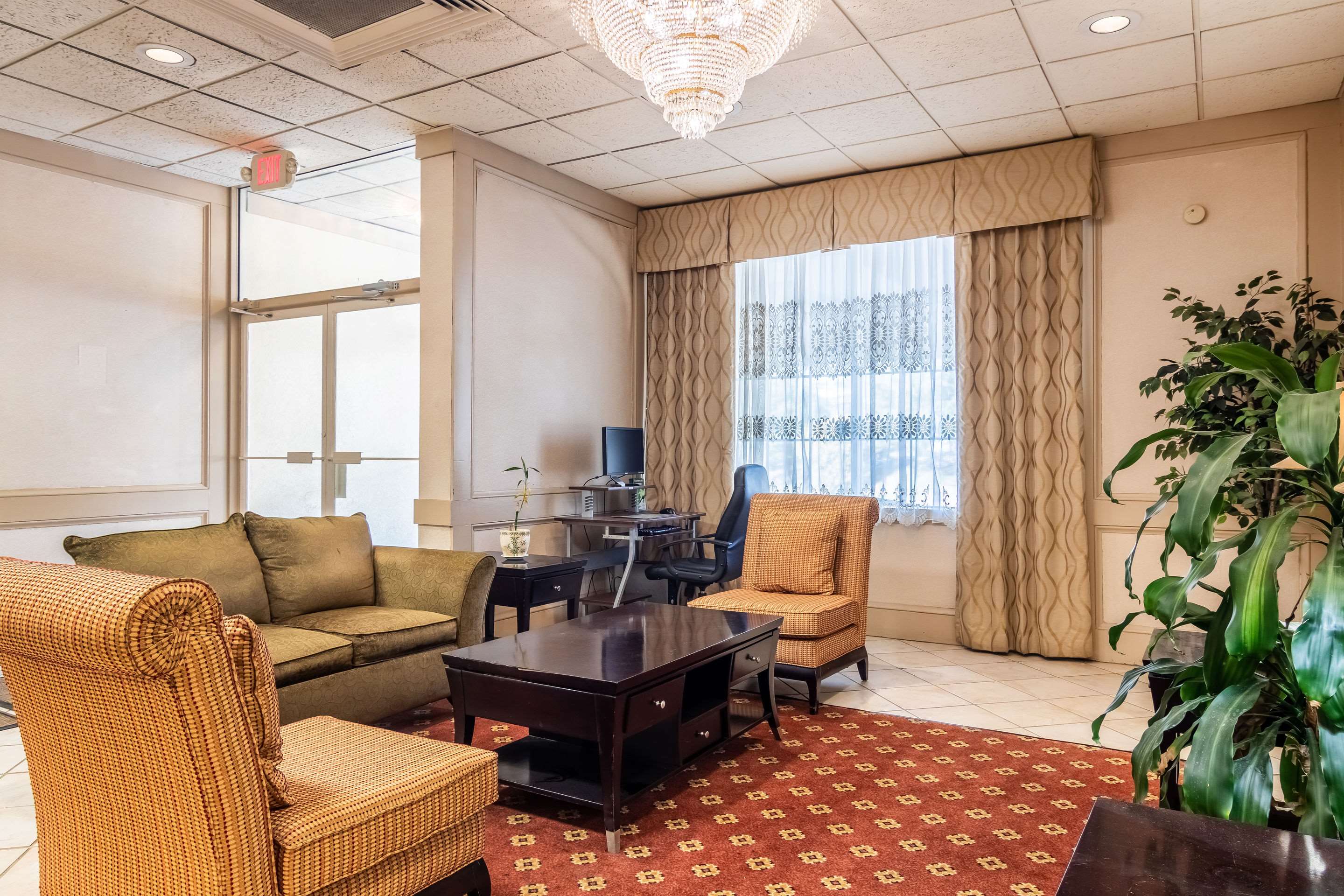 Hotel lobby