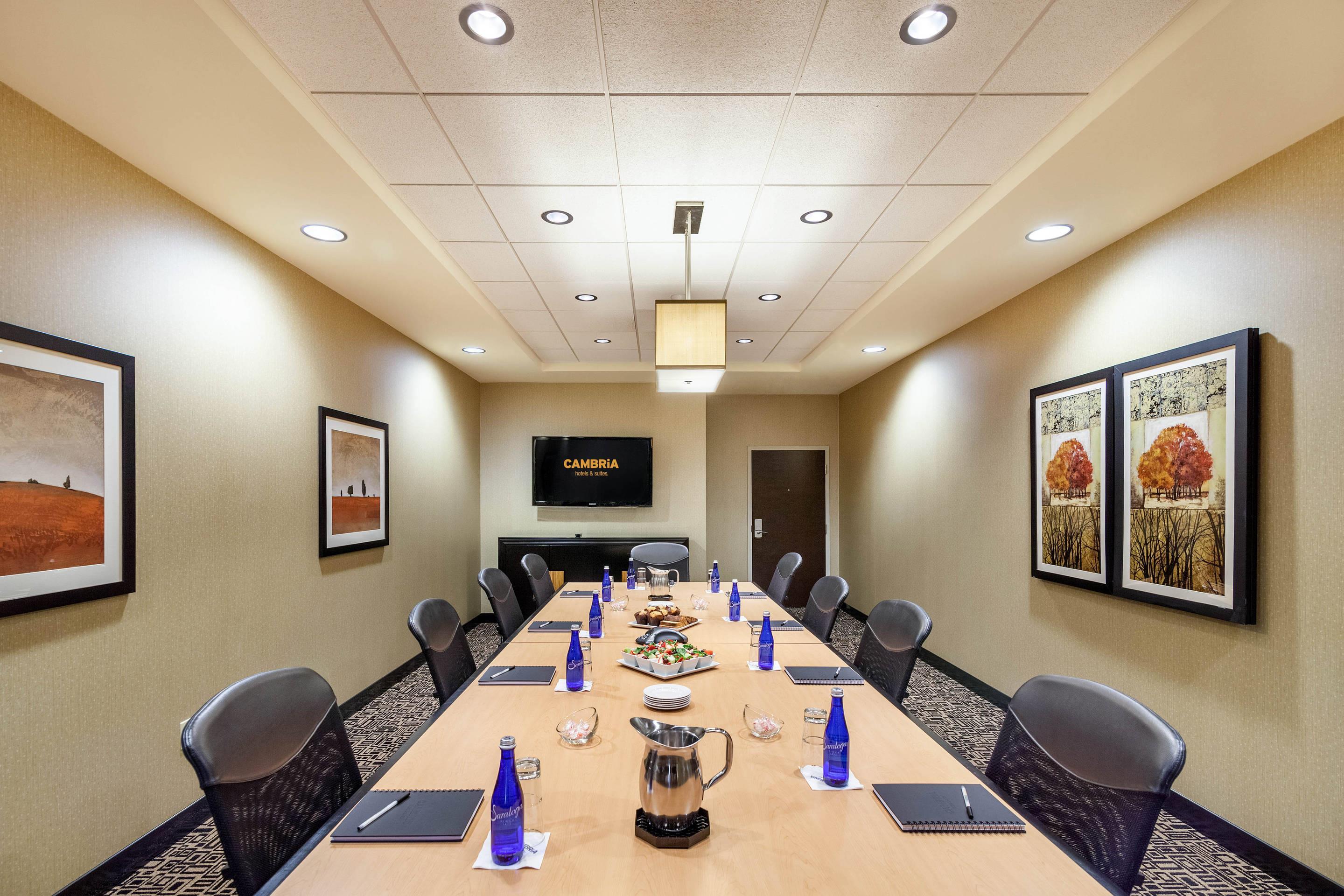 Boardroom | Cambria Hotel Pittsburgh - Downtown