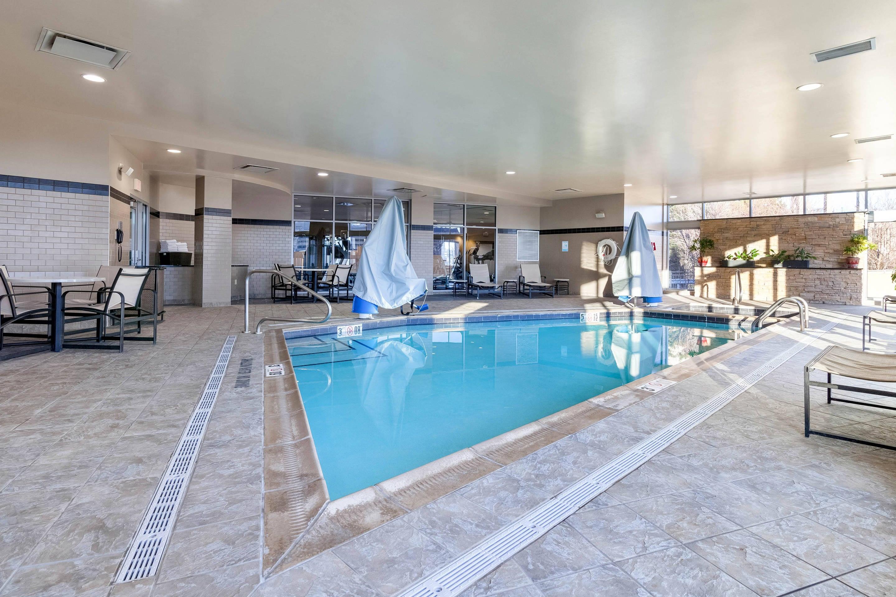 Relax by the pool | Cambria Hotel Pittsburgh - Downtown