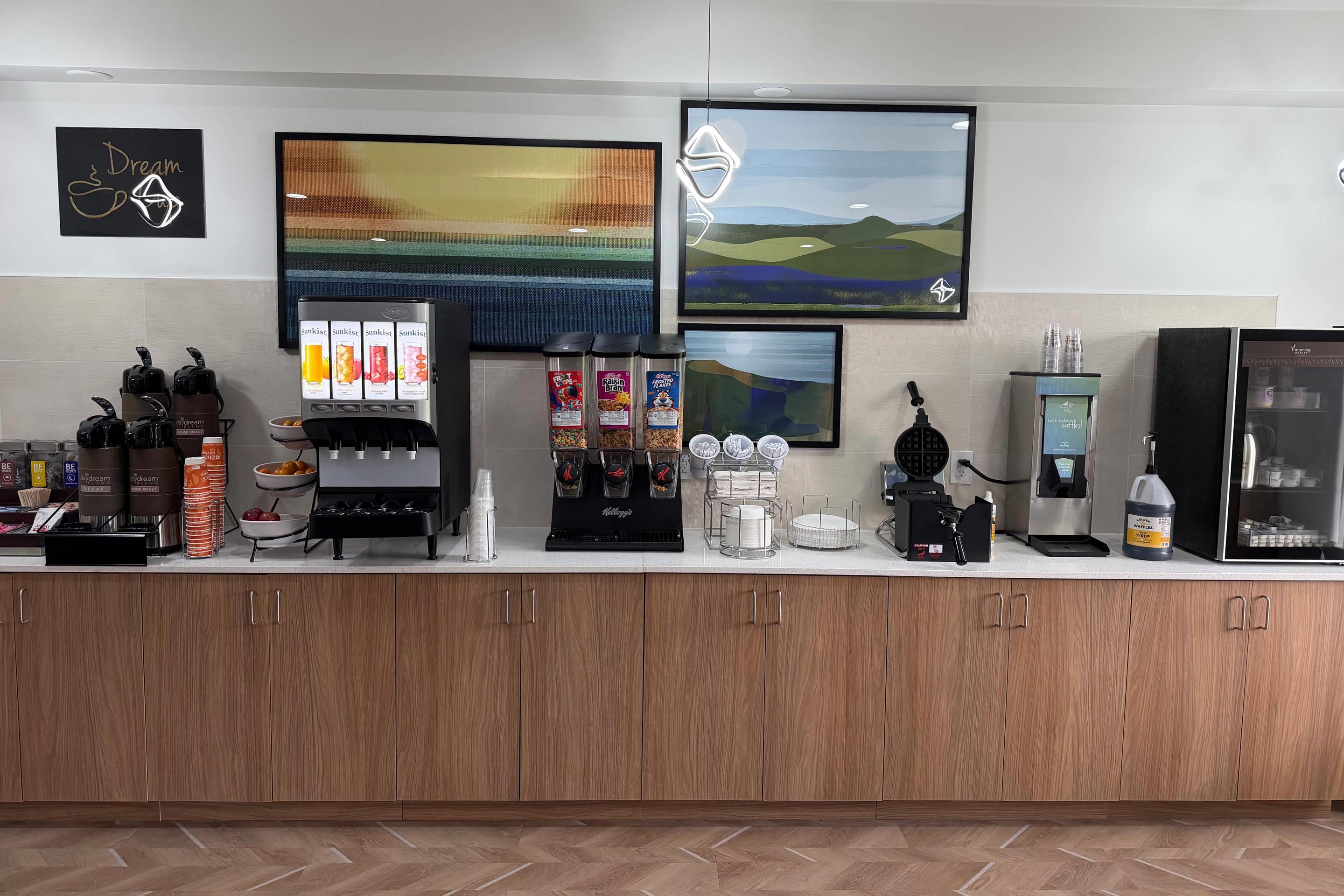 Breakfast area
