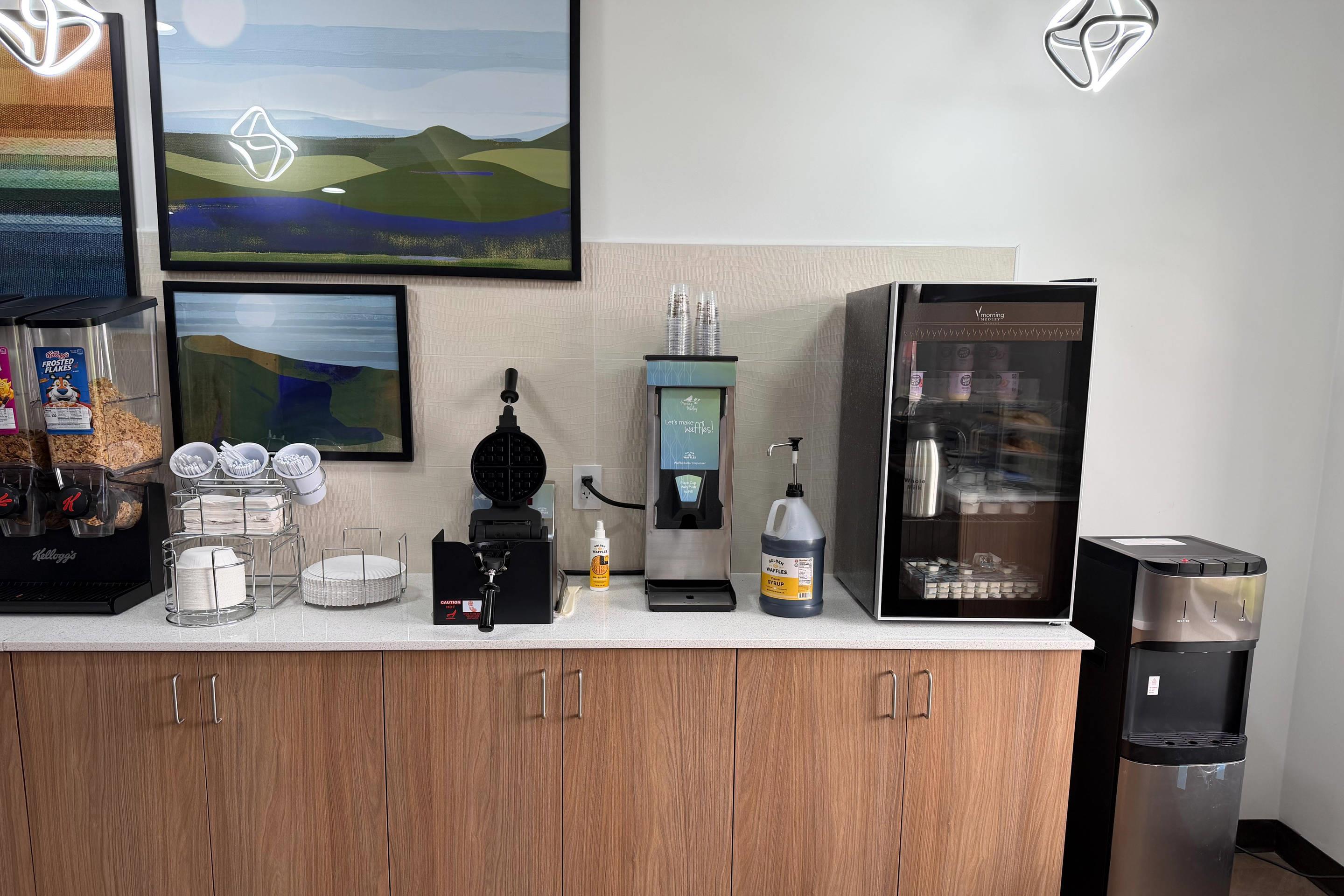 Breakfast area