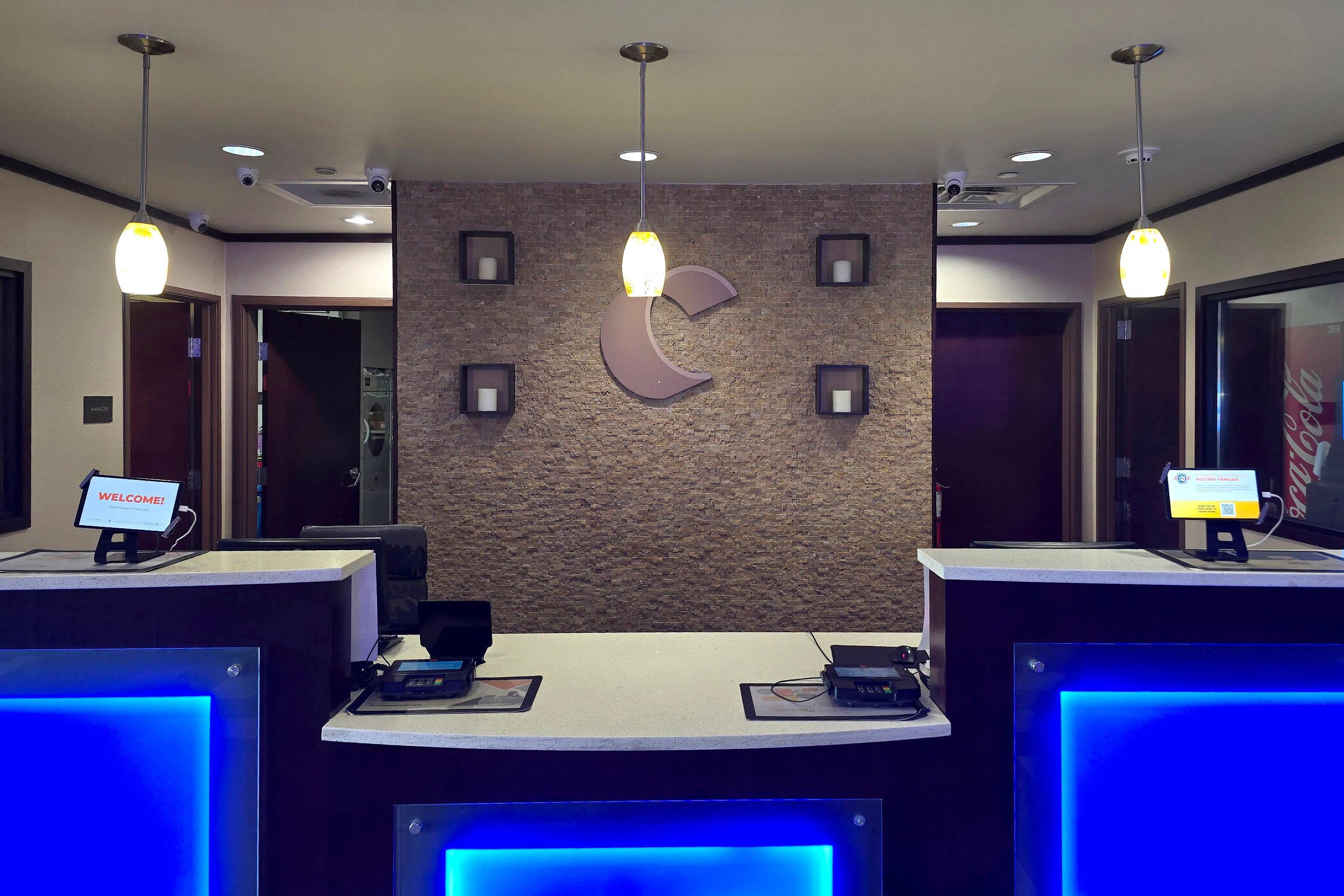 Front desk