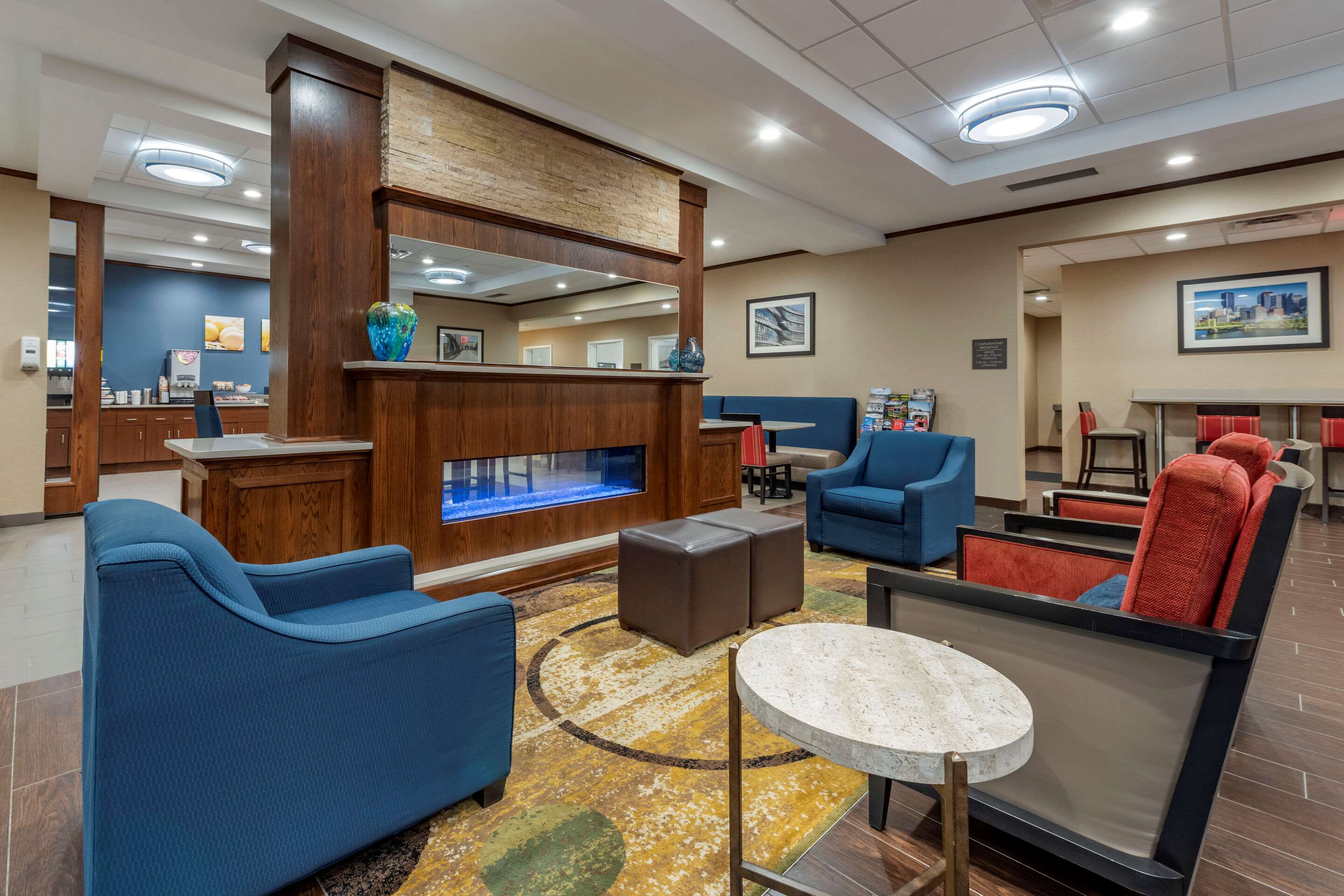 Hotel lobby