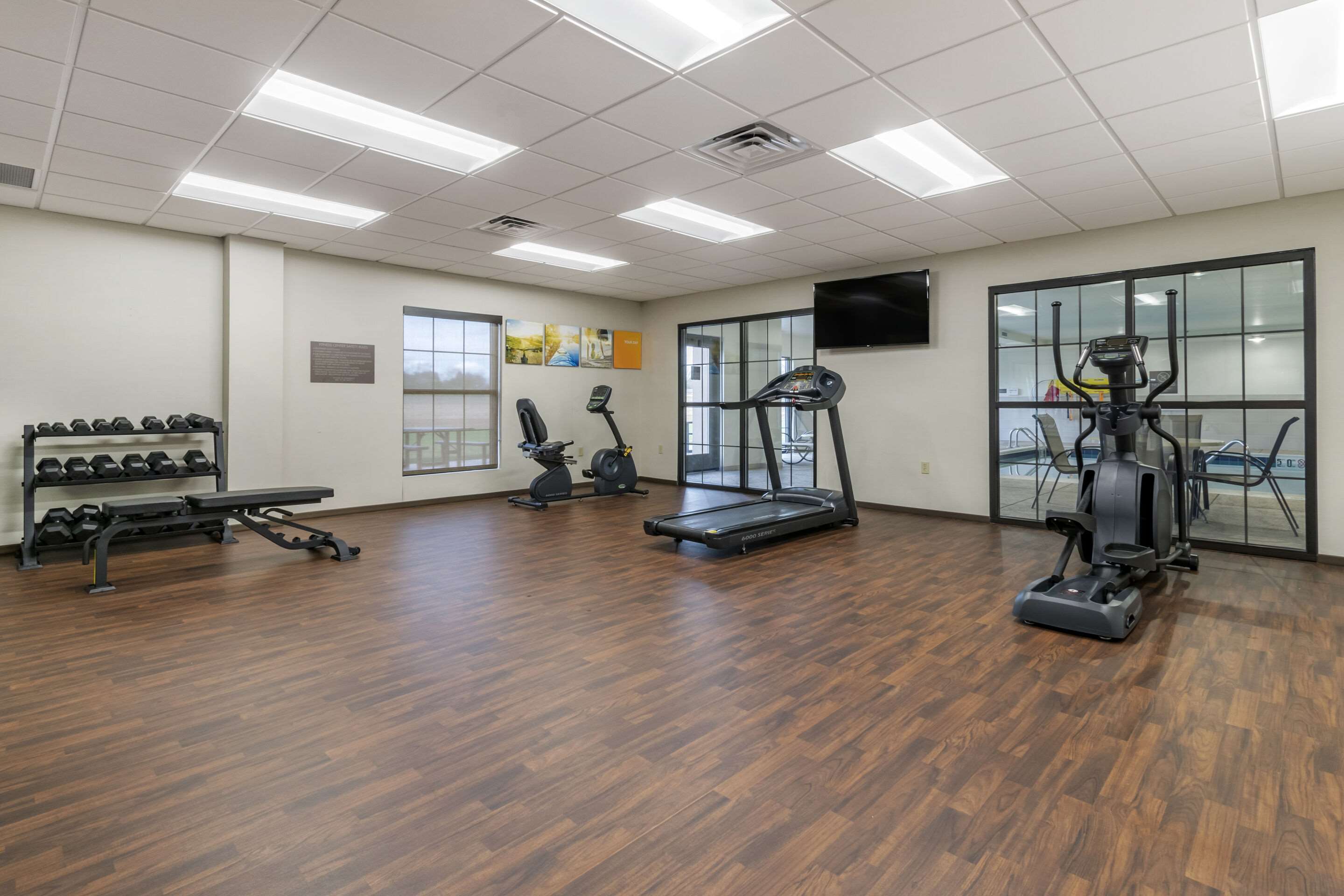 Exercise room | Comfort Suites Manheim - Lancaster