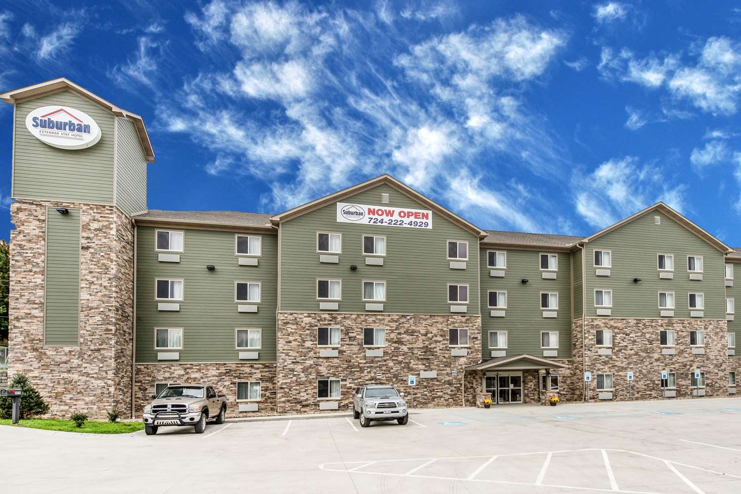 Suburban Extended Stay Hotel West Washington I70, Exit 16, PA See