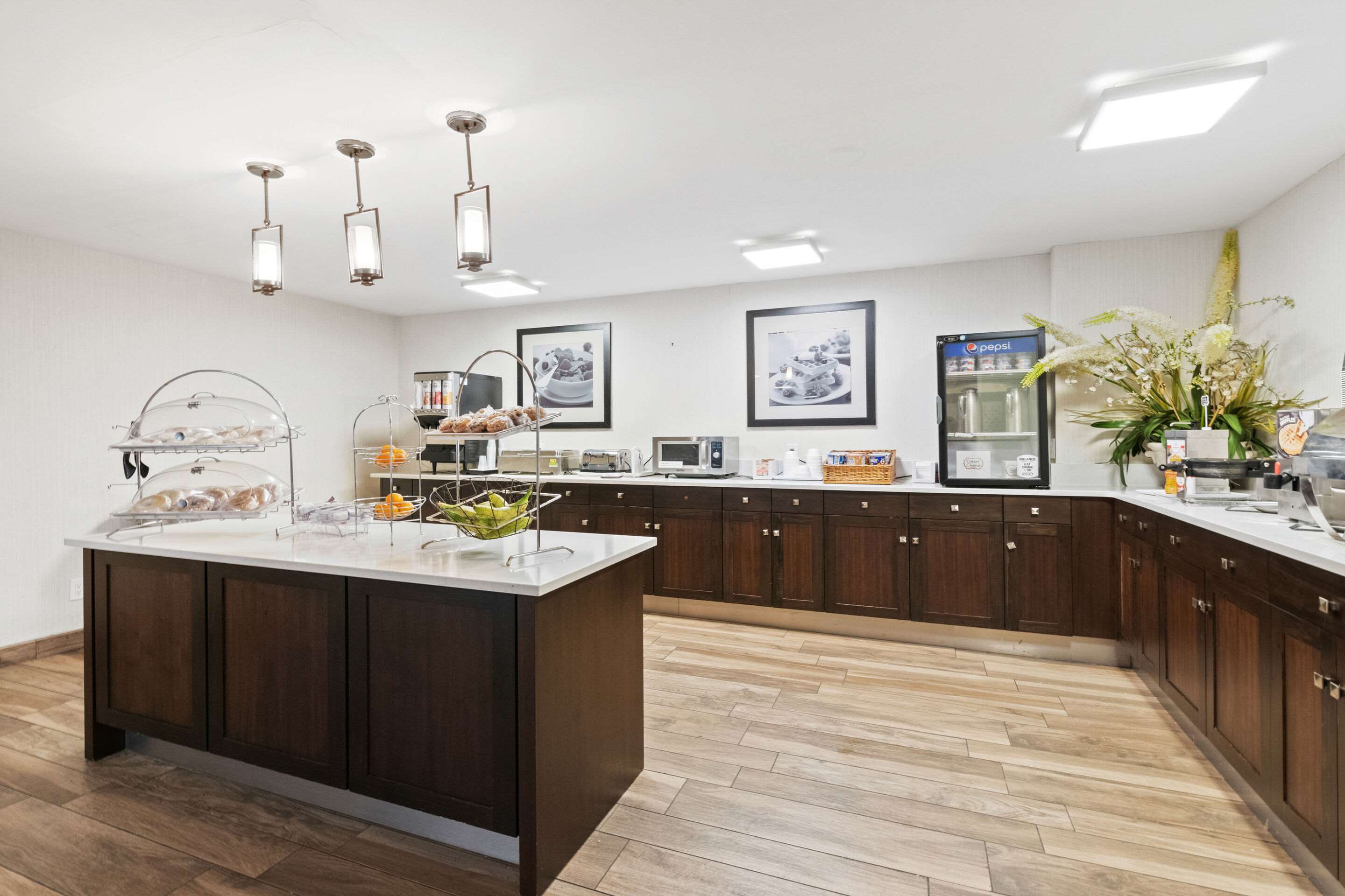 Breakfast area