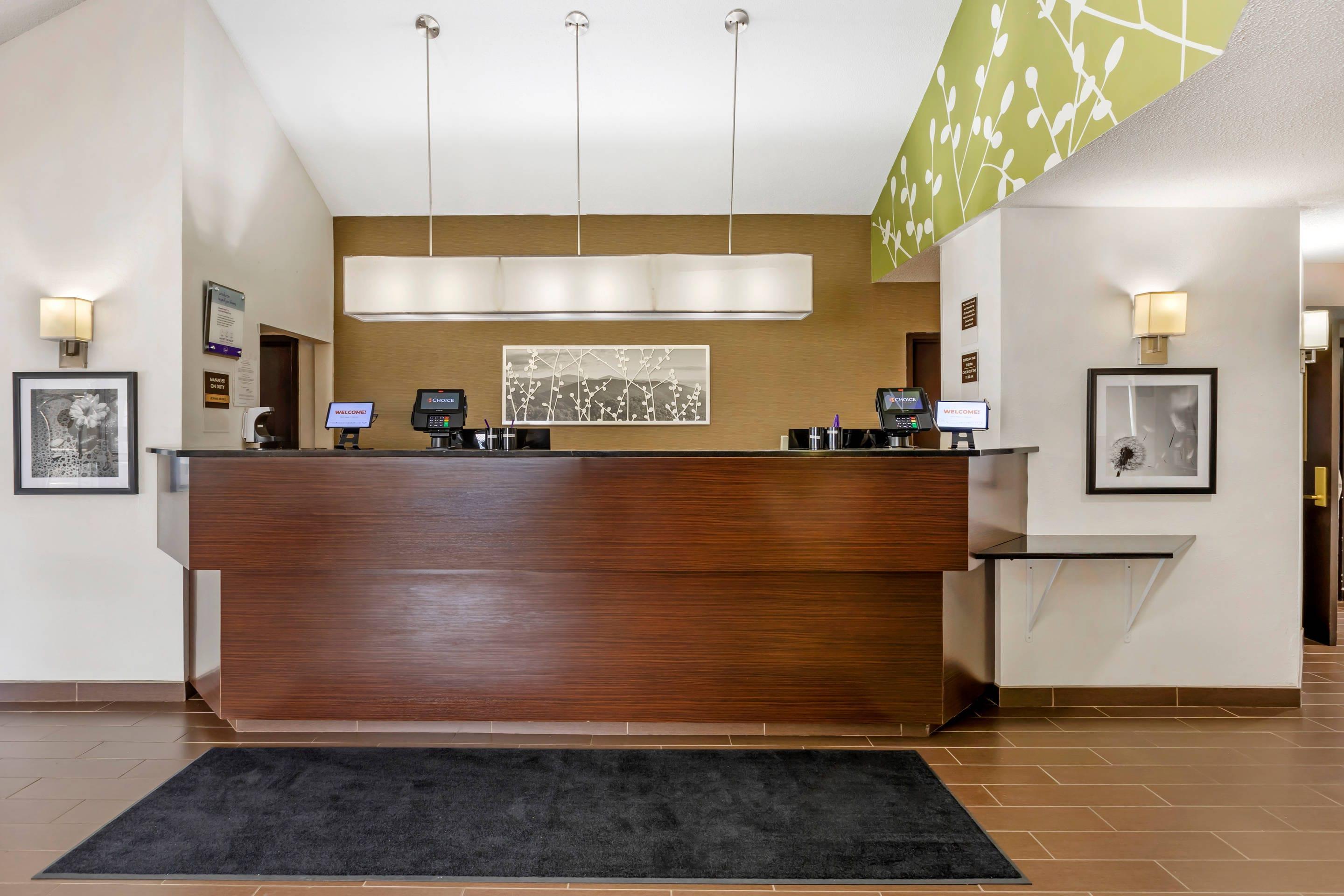 Front desk | Sleep Inn at Greenville Convention Center