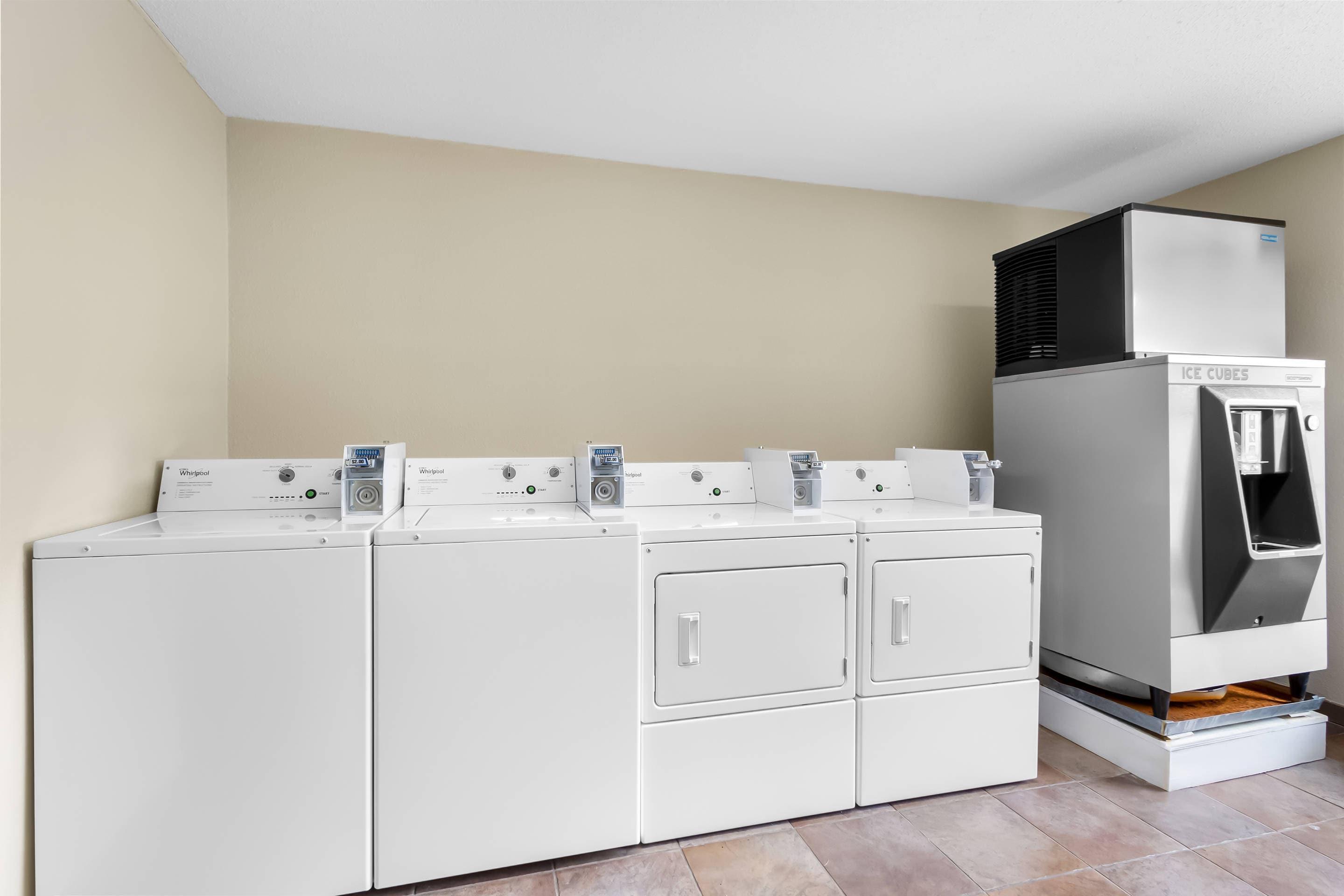 Guest laundry facilities