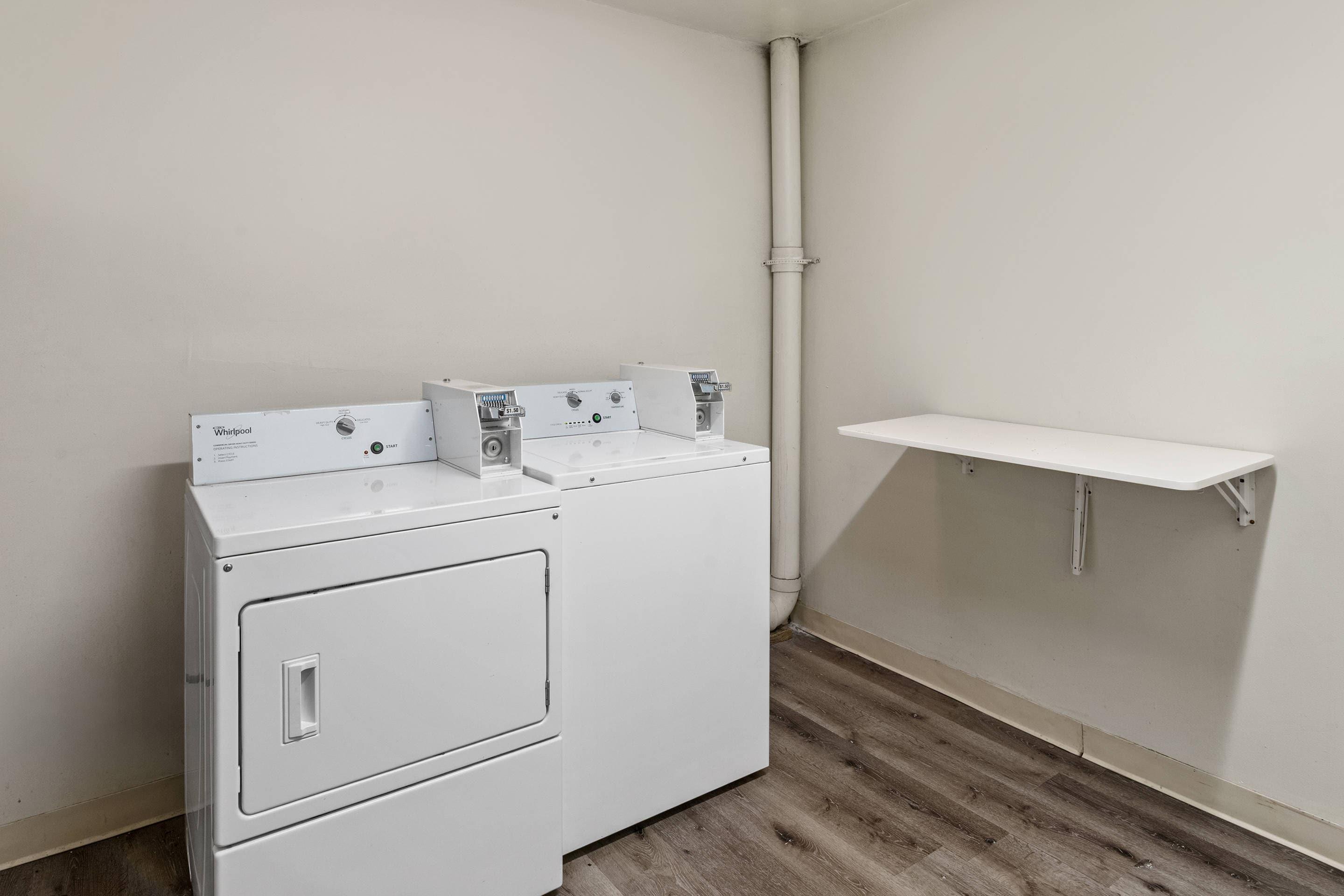 Guest laundry facilities