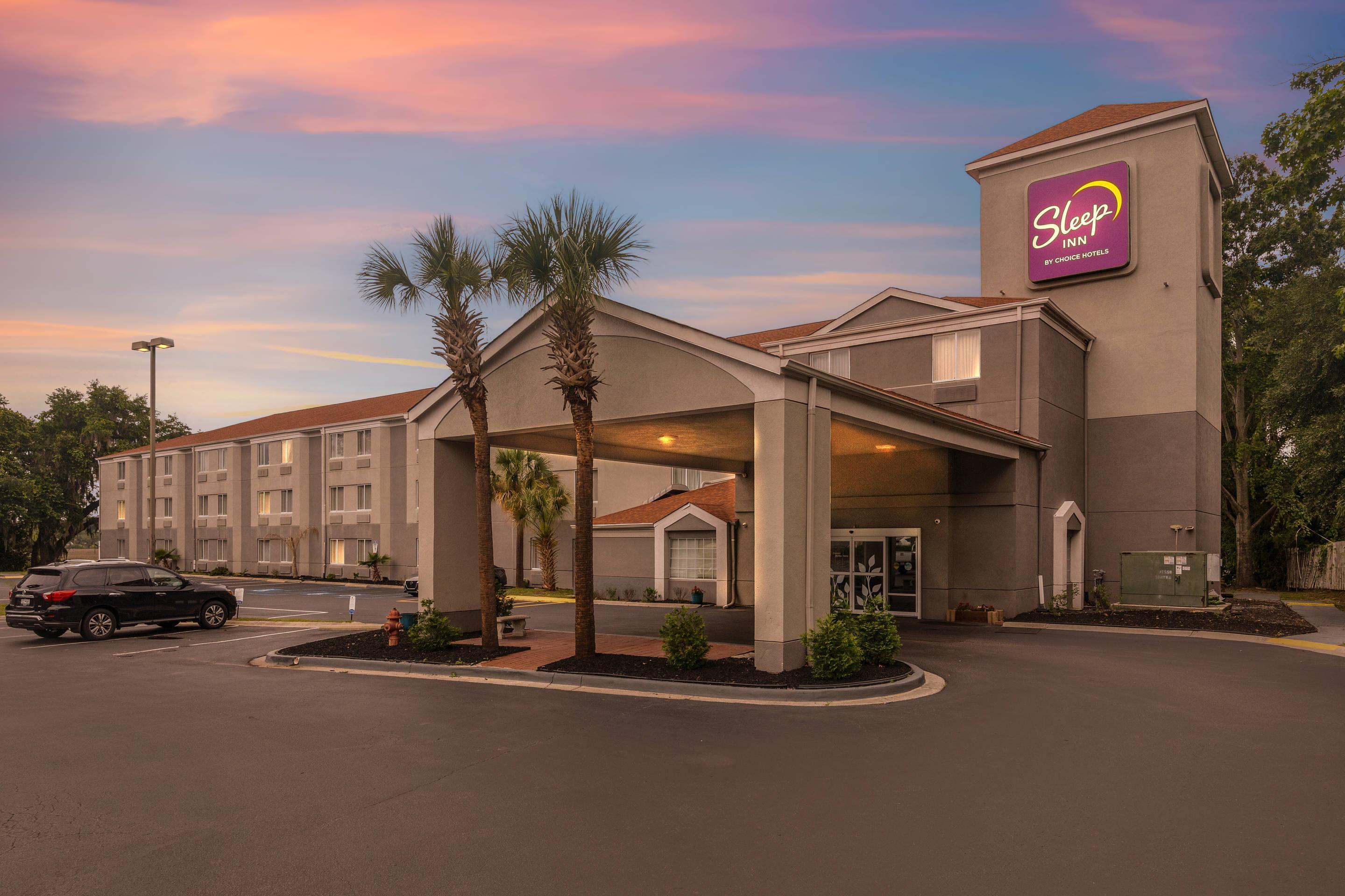 Hotel at night
