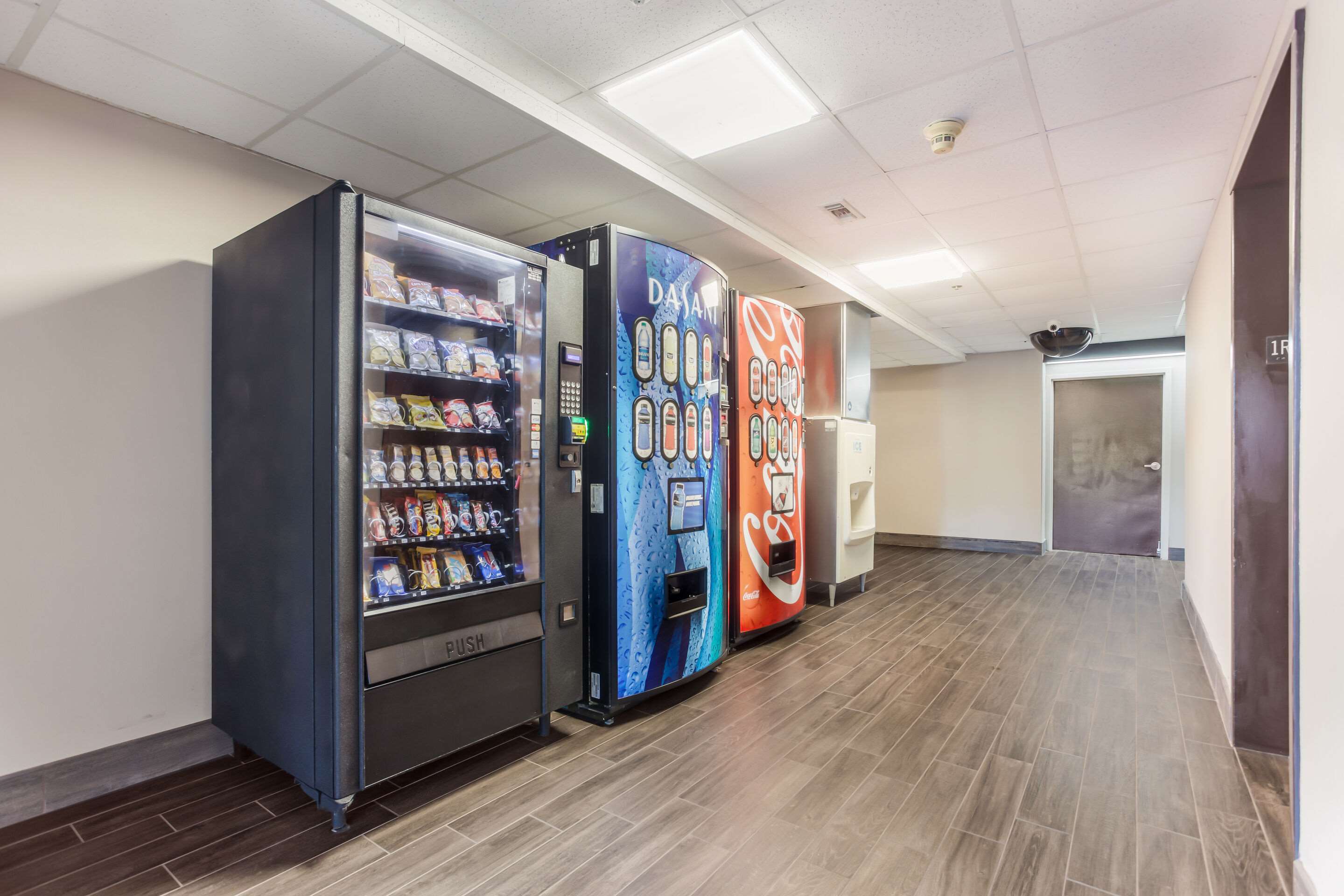 Hotel vending area
