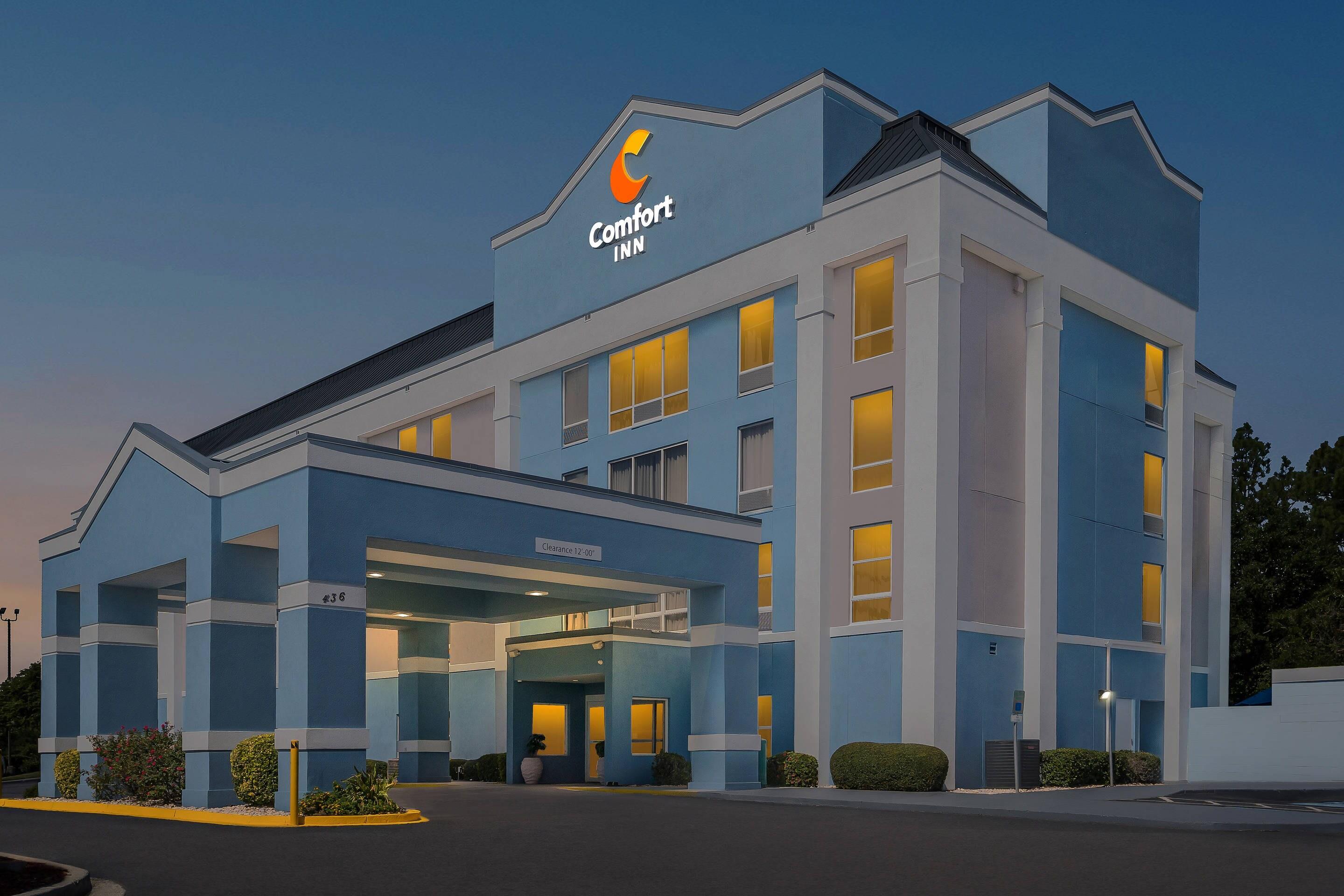 Hotel at Night | Comfort Inn Blythewood - North Columbia
