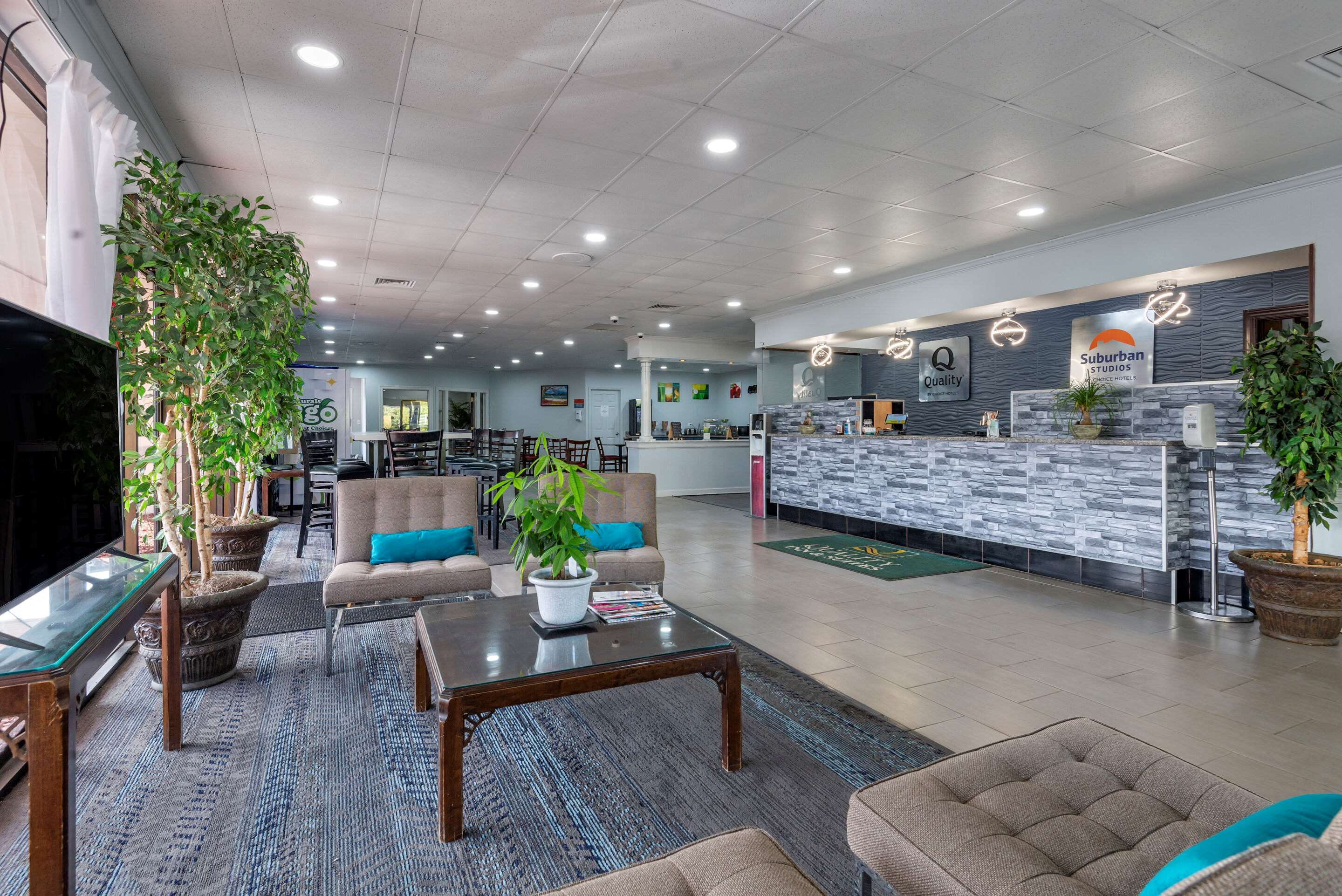 Hotel lobby