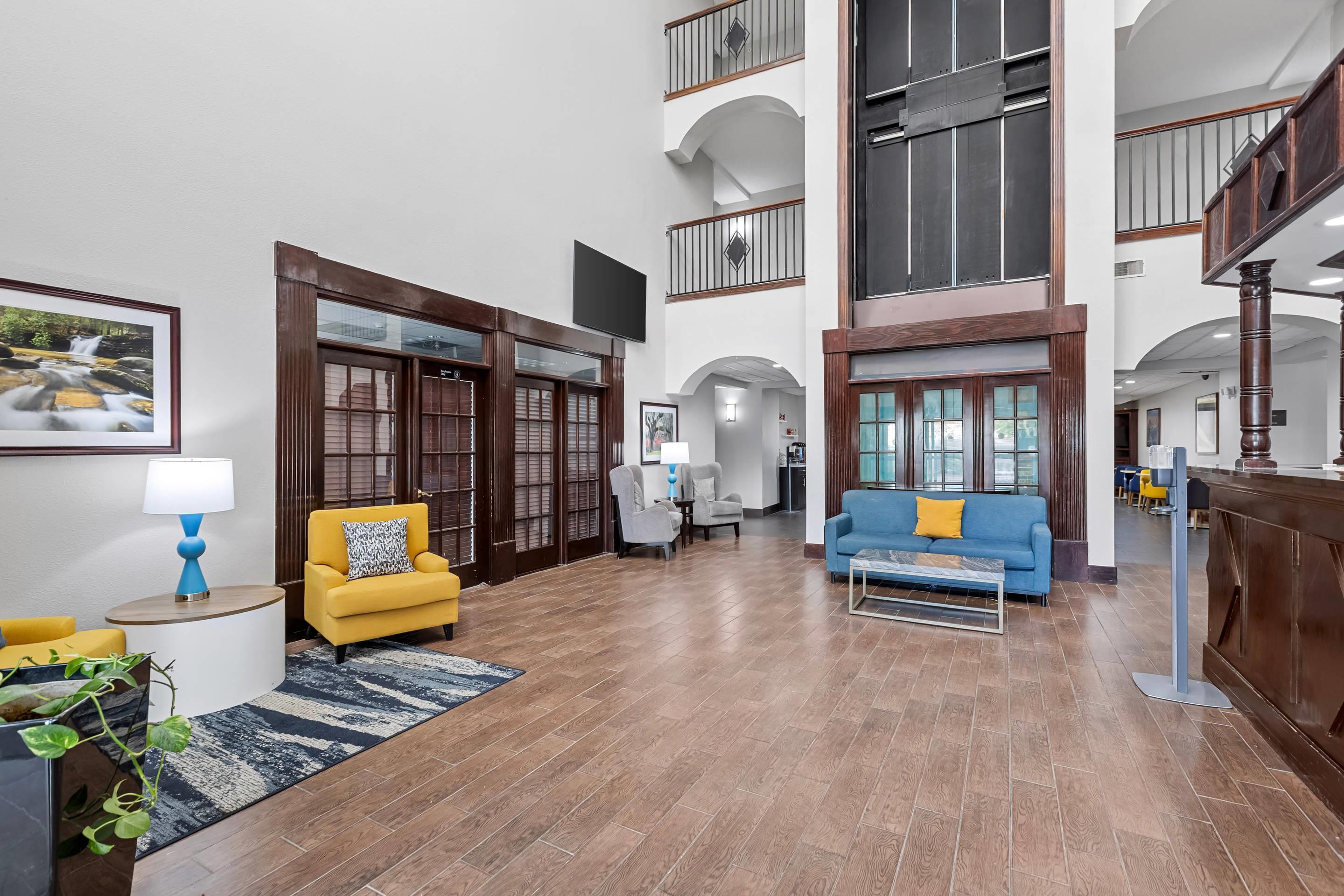 Hotel lobby