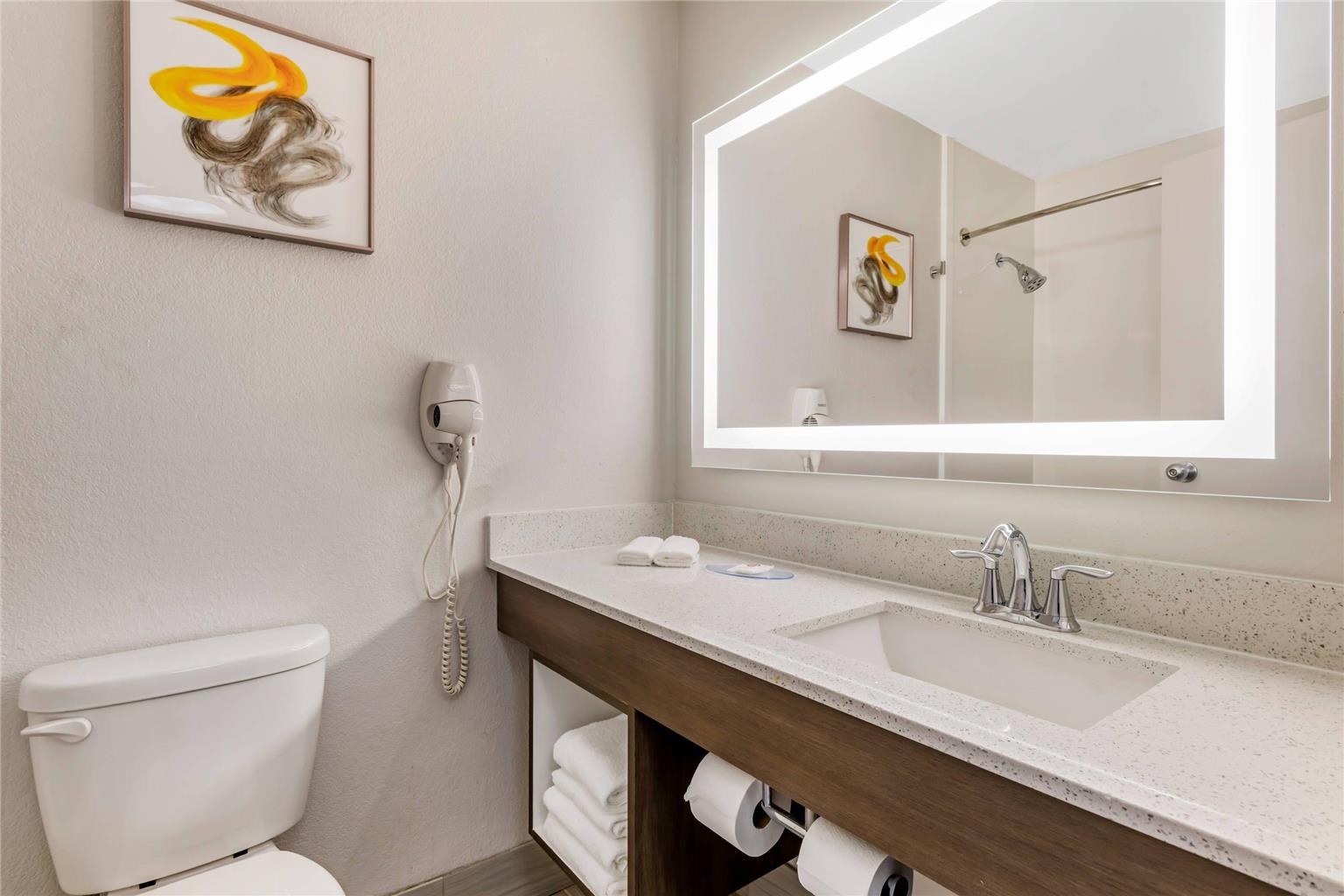 COMFORT INN AND SUITES CLEMSON - UN-guestroom-Guest Room,Bathroom,On-Site.jpg