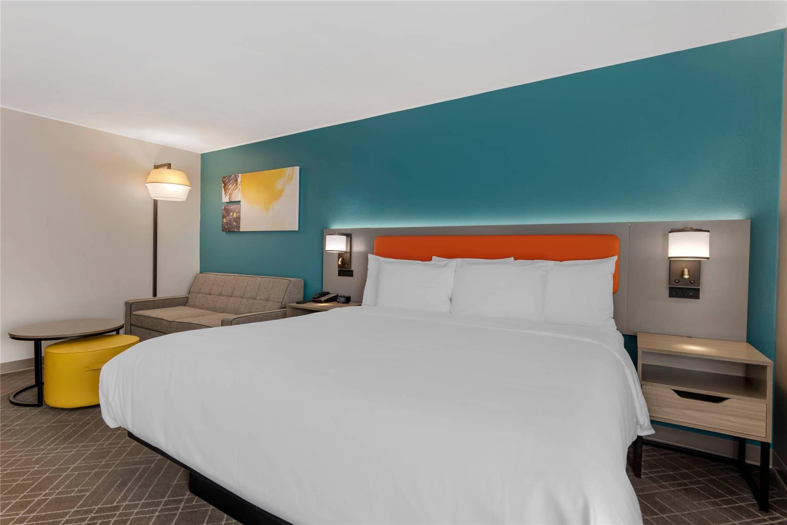 COMFORT INN AND SUITES CLEMSON - UN-guestroom-Guest Room,On-Site.jpg