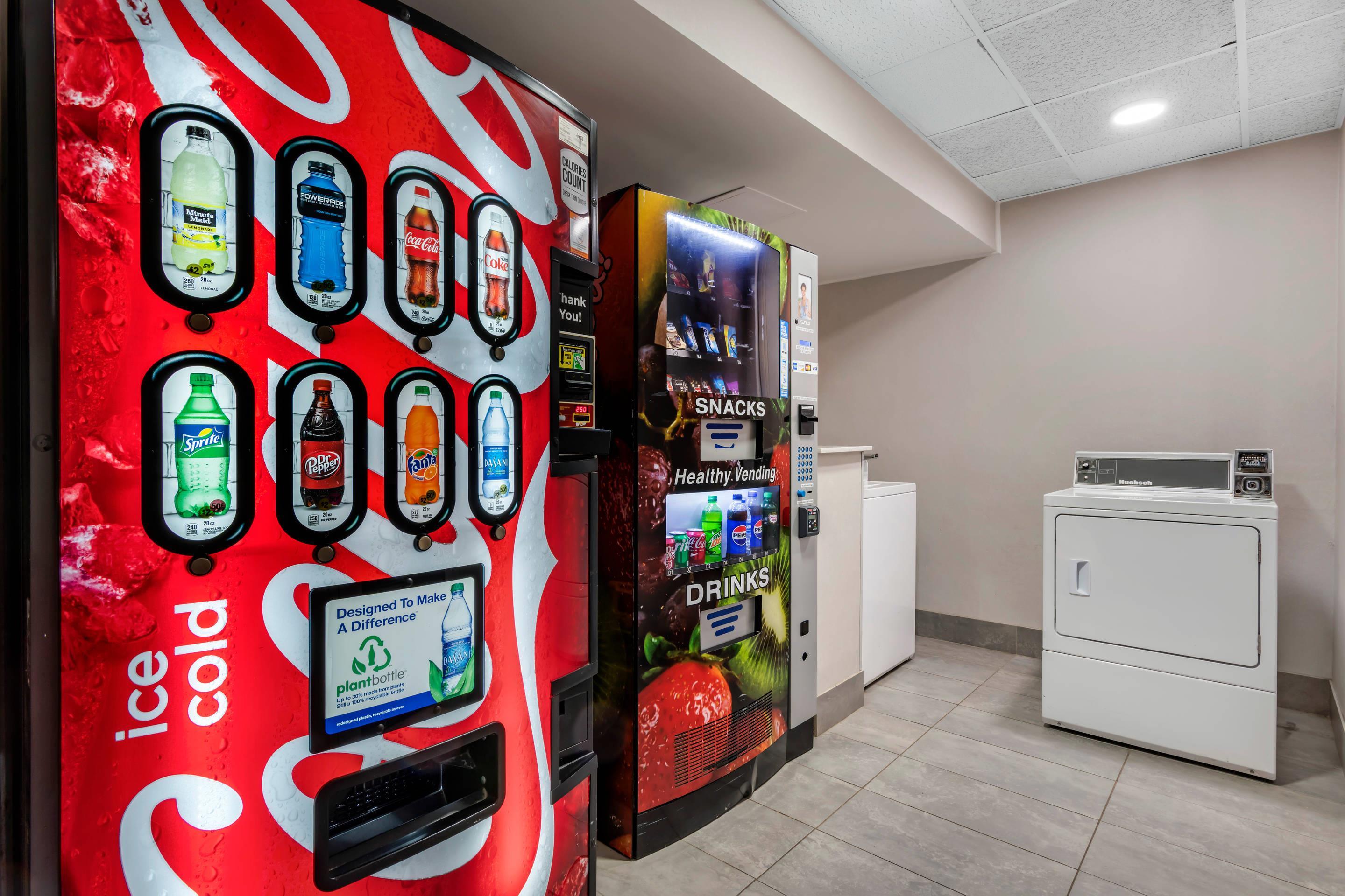Hotel vending area