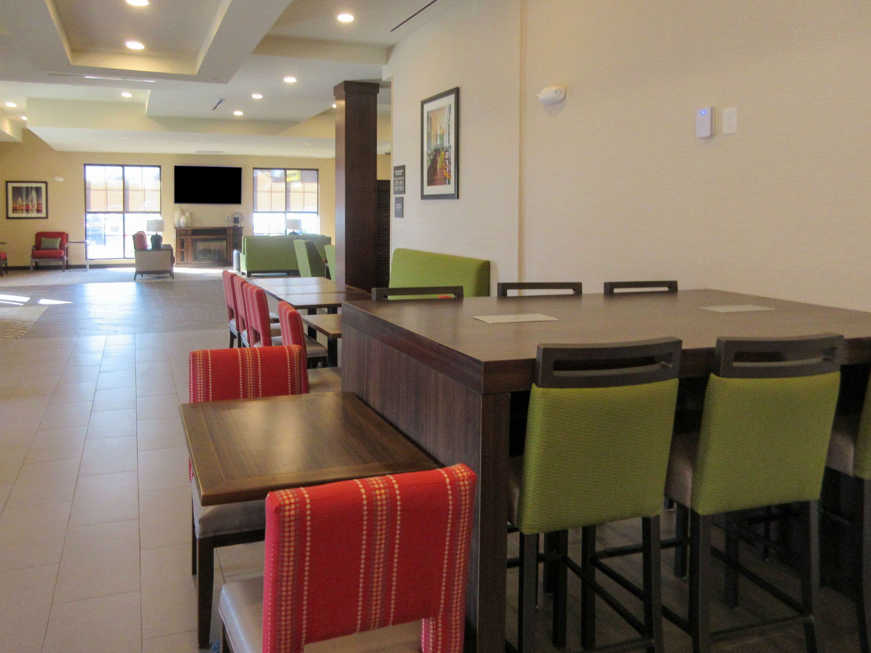 Breakfast area