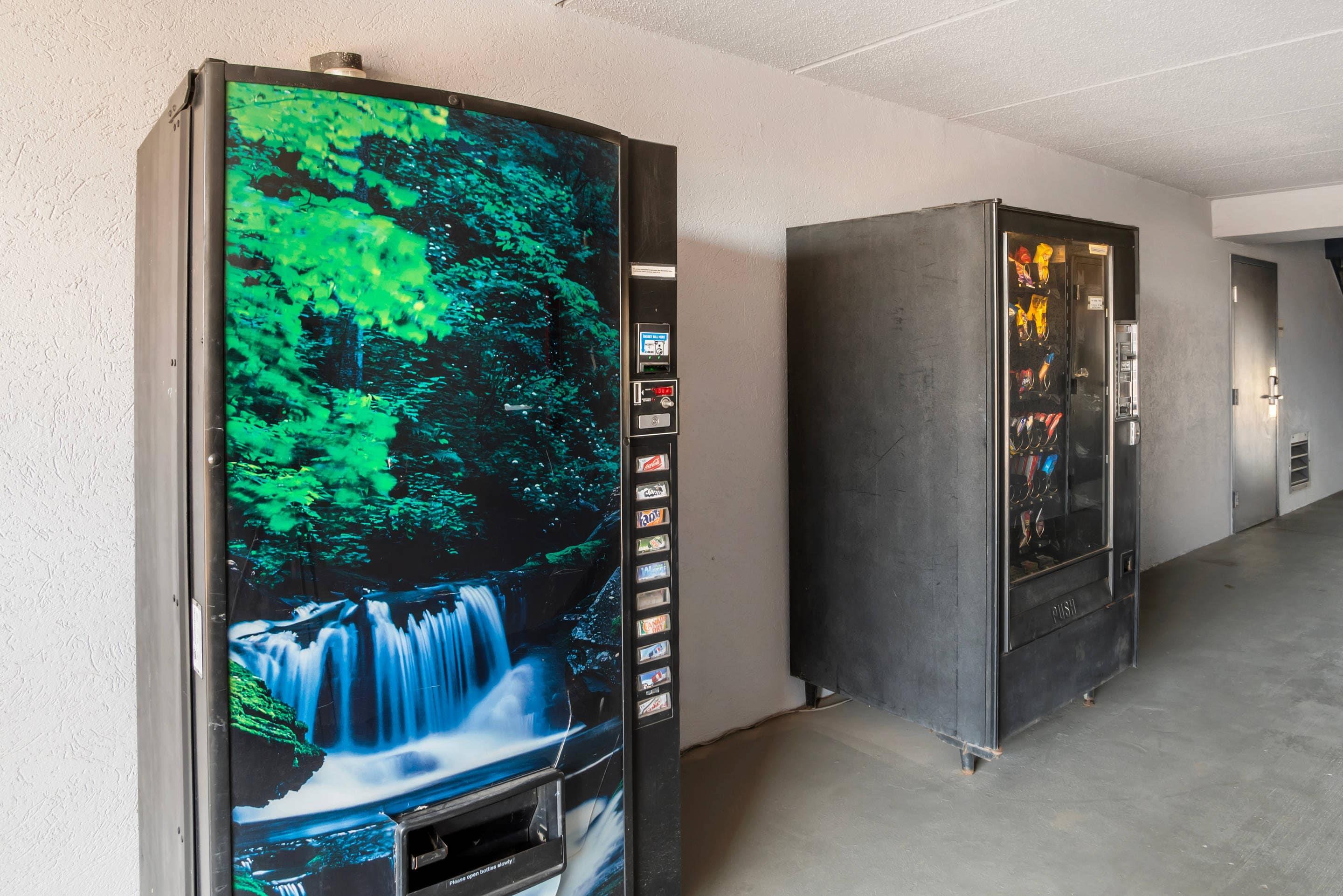 Hotel vending area