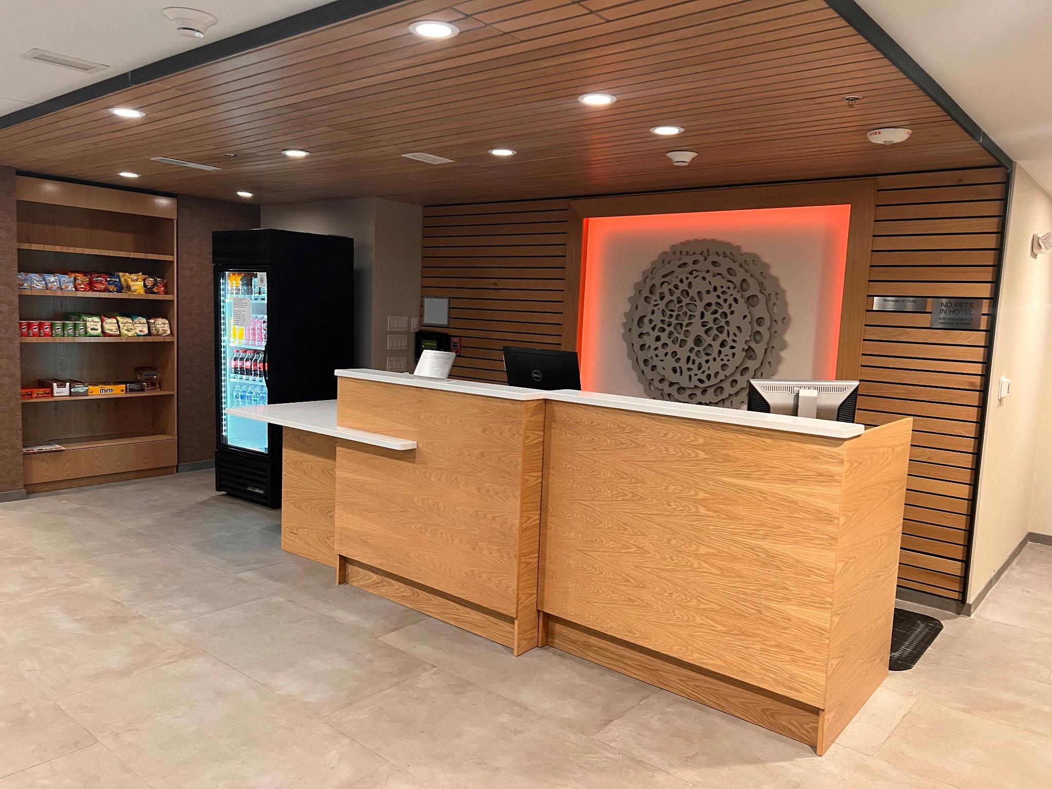 Front desk