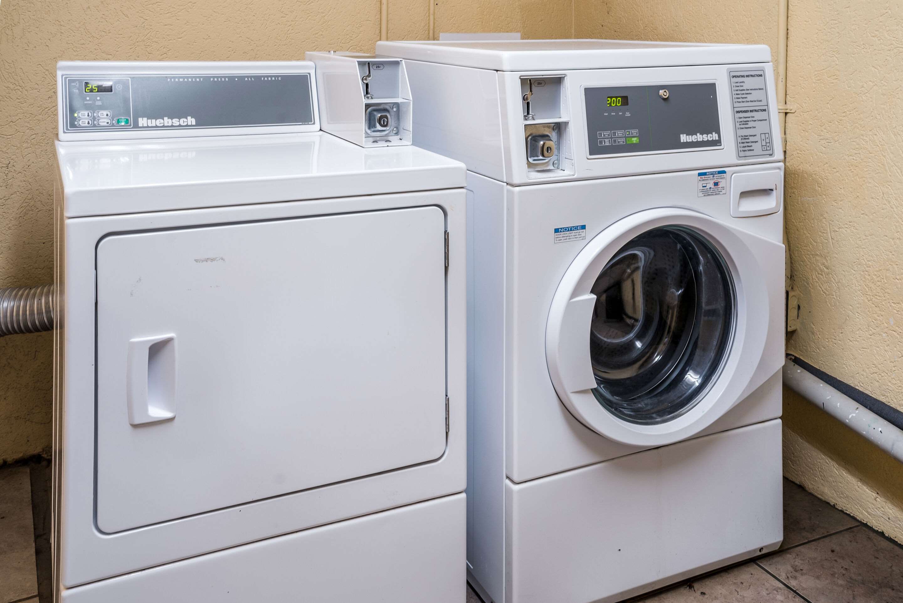 Guest laundry facilities