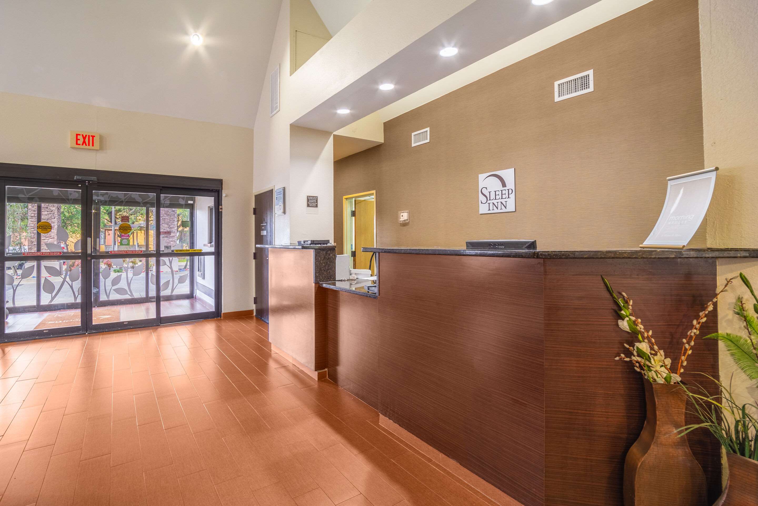 Hotel lobby