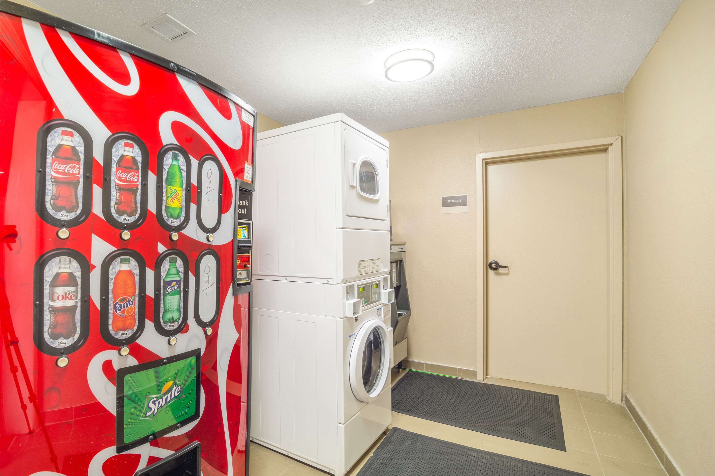 Hotel vending area