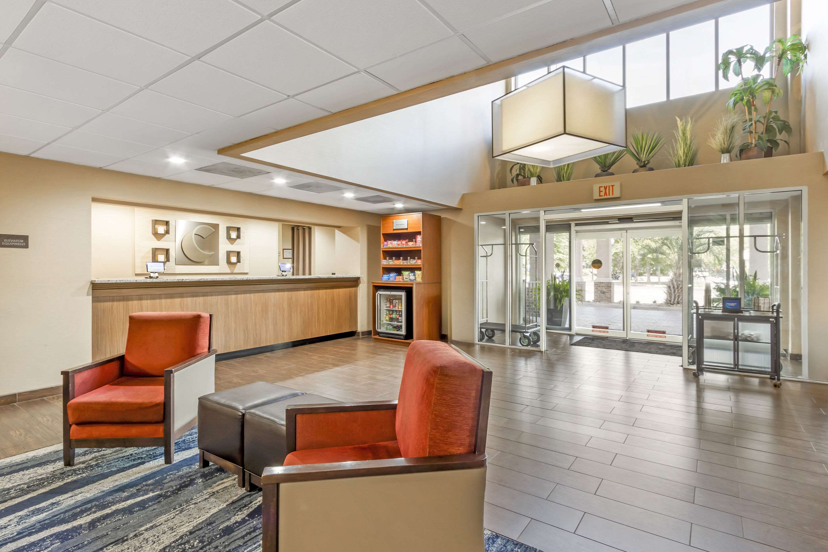 Hotel lobby