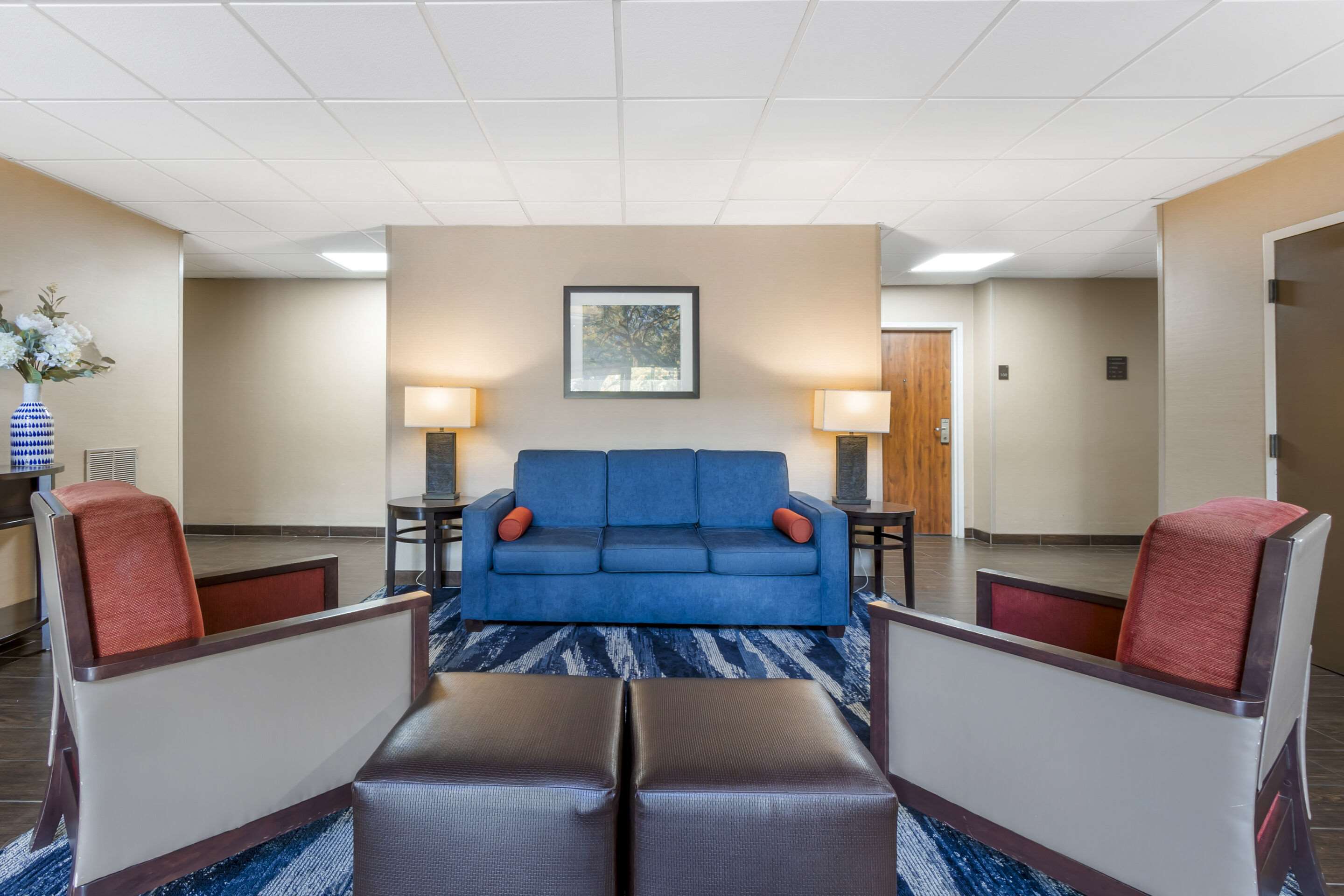 Hotel lobby