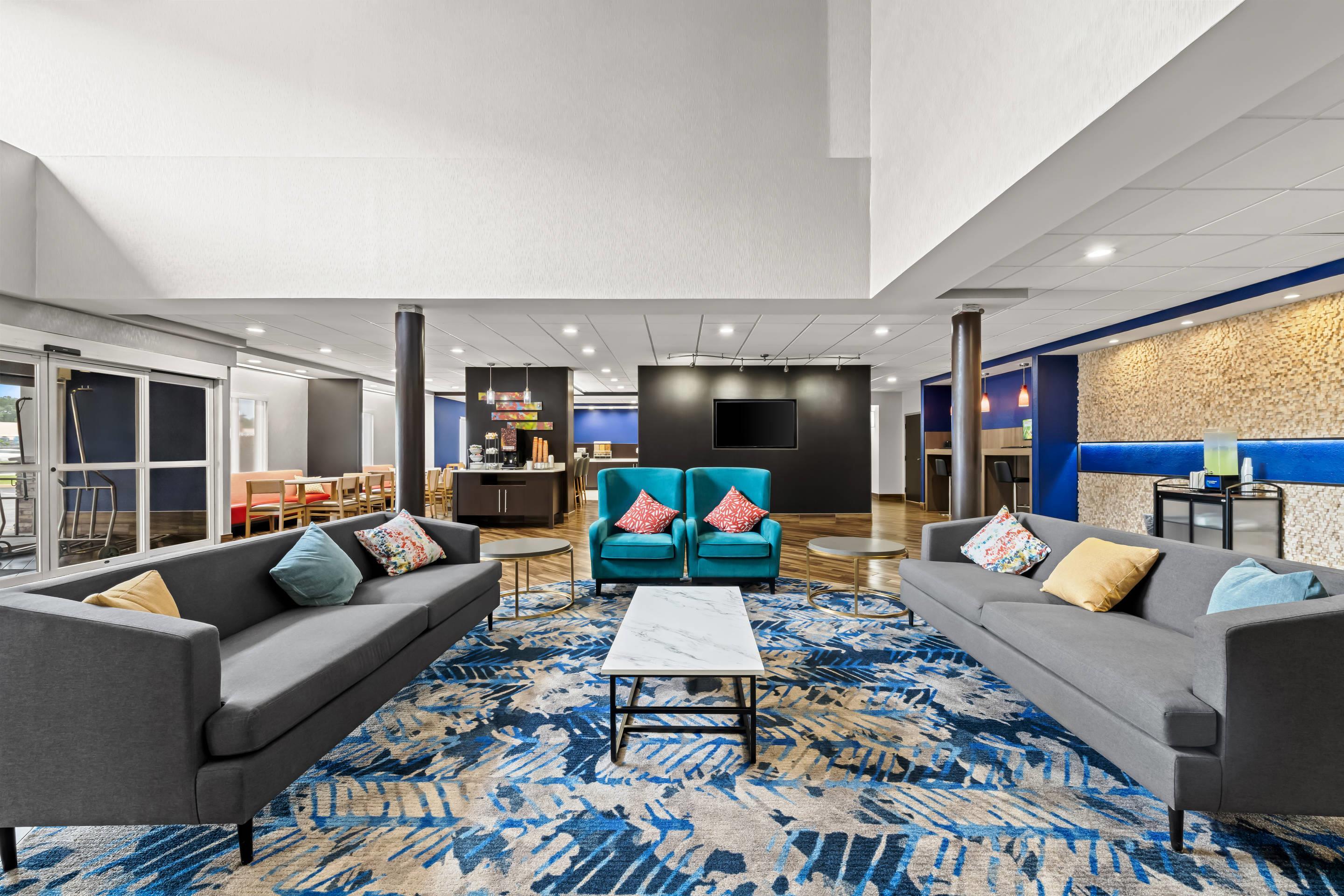 Hotel lobby