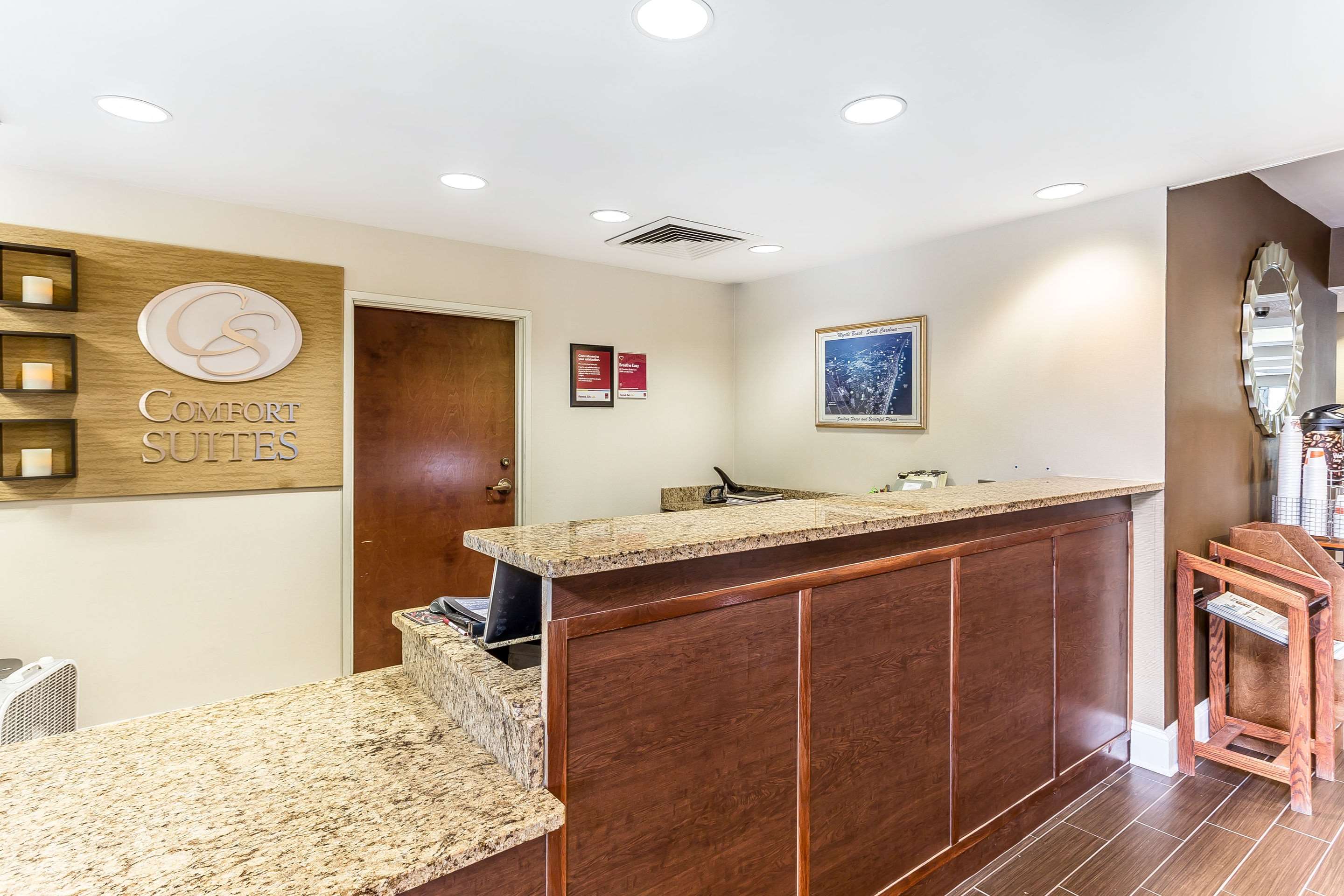 Lobby | Comfort Suites Myrtle Beach Central