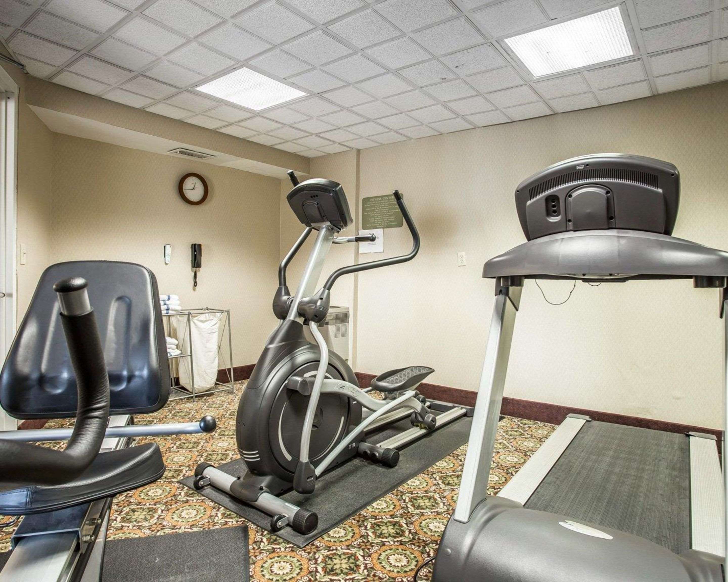 Fitness center with cardio equipment | Comfort Inn & Suites Walterboro I-95