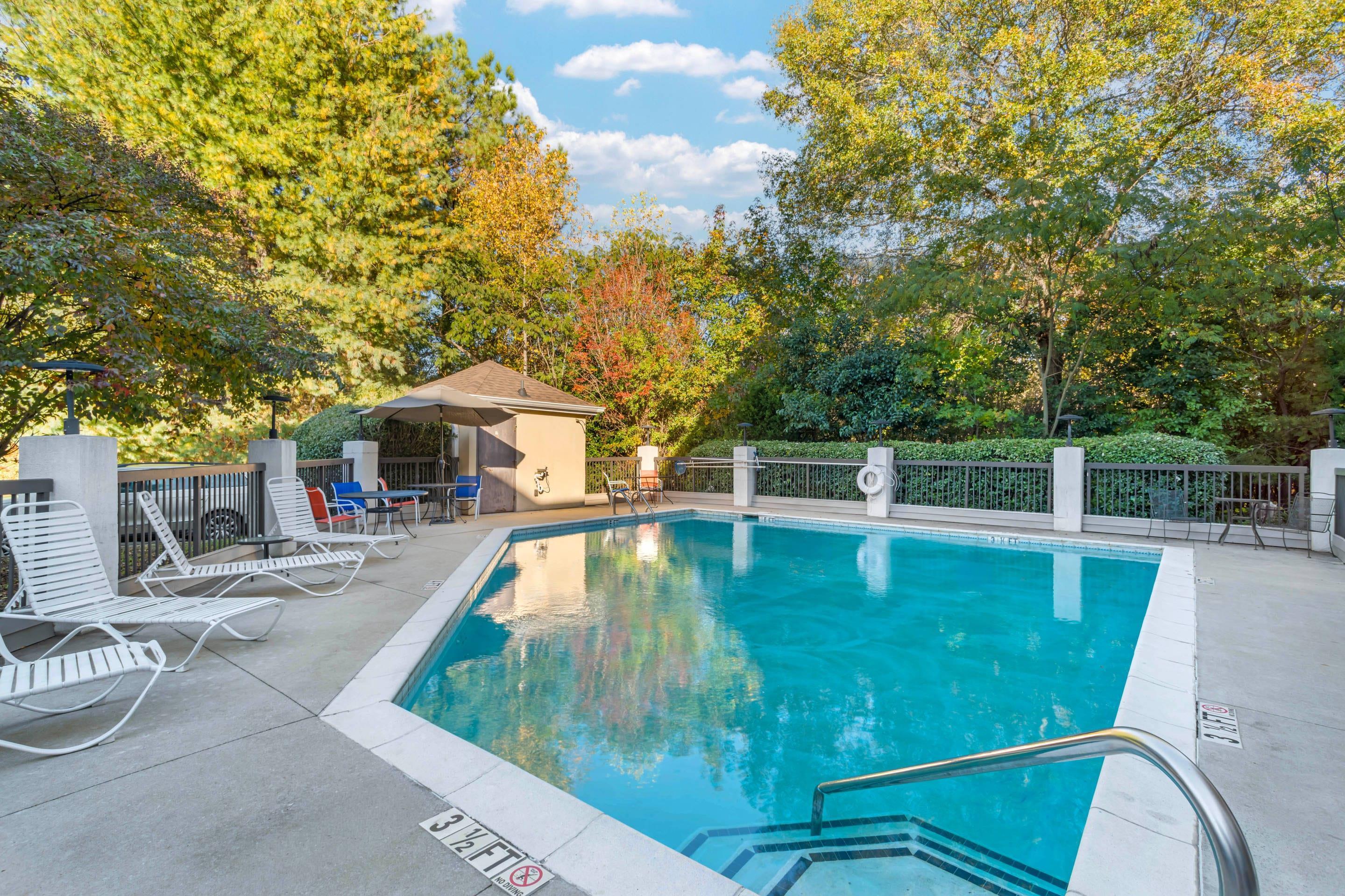 Outdoor pool | Comfort Inn & Suites at I-85