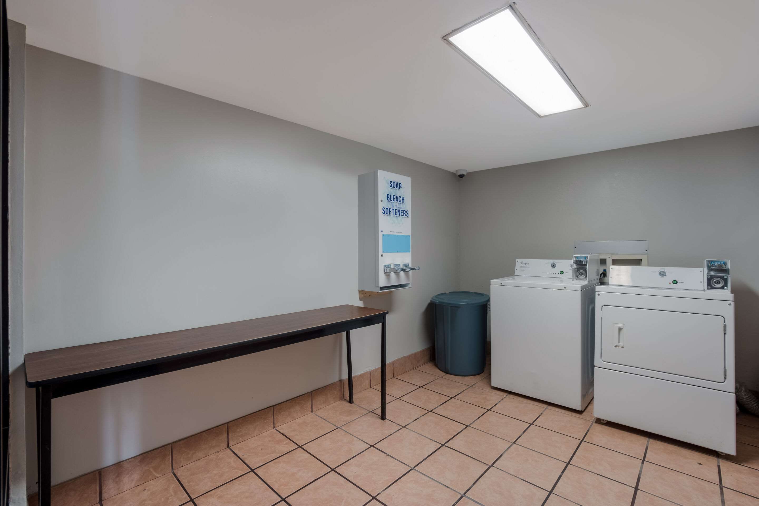 Guest laundry facilities