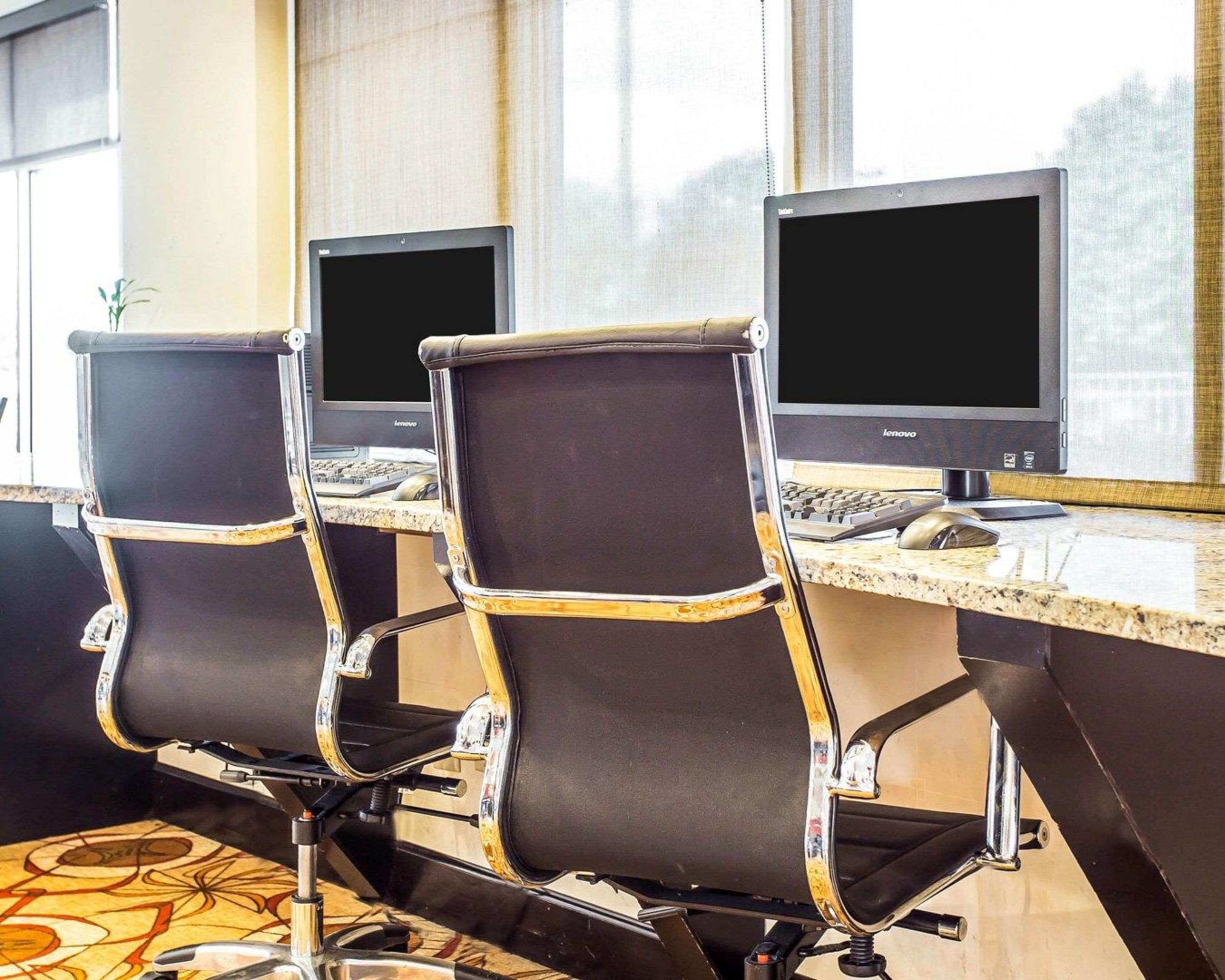 Business center with high-speed Internet access