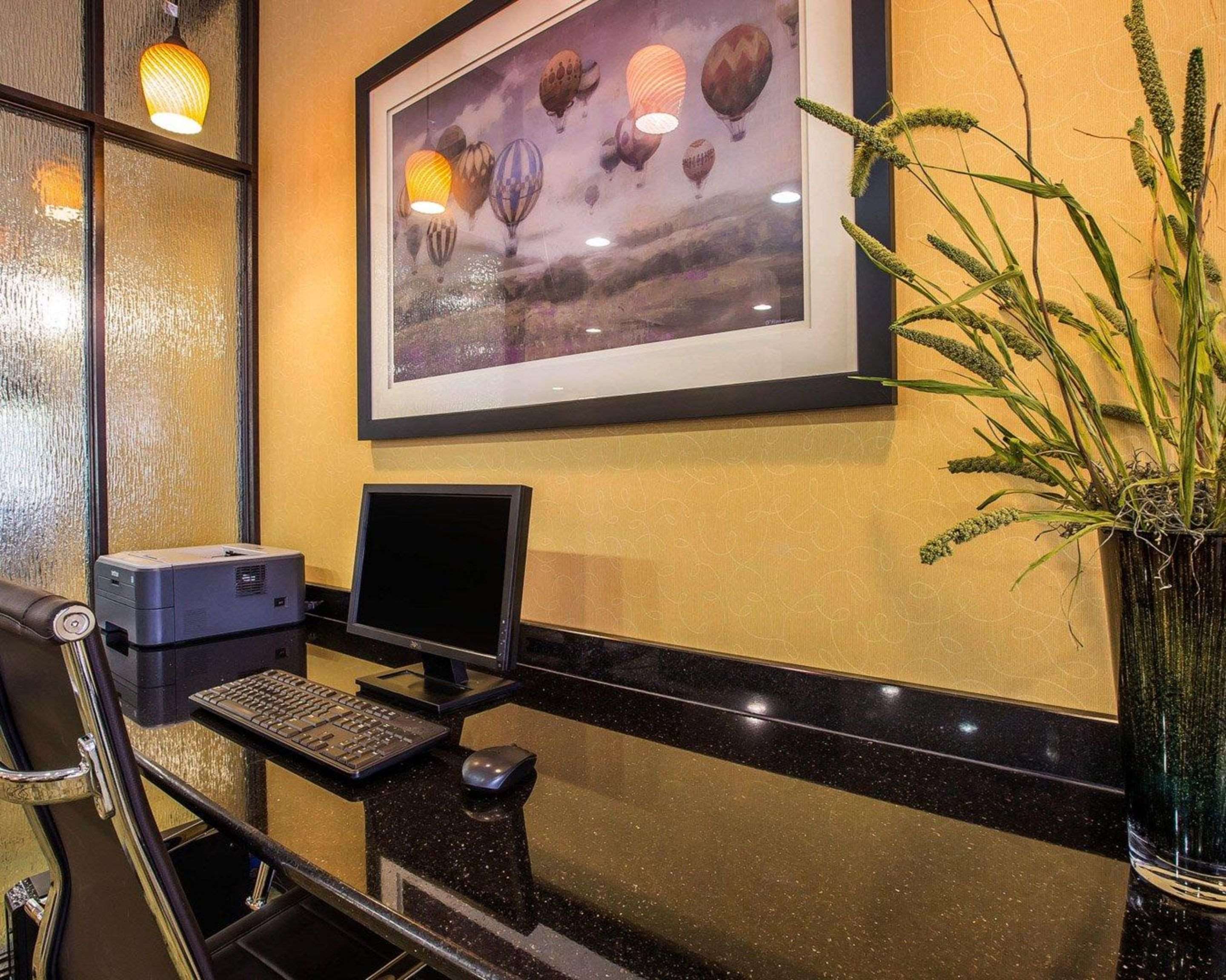 Business center with high-speed Internet access