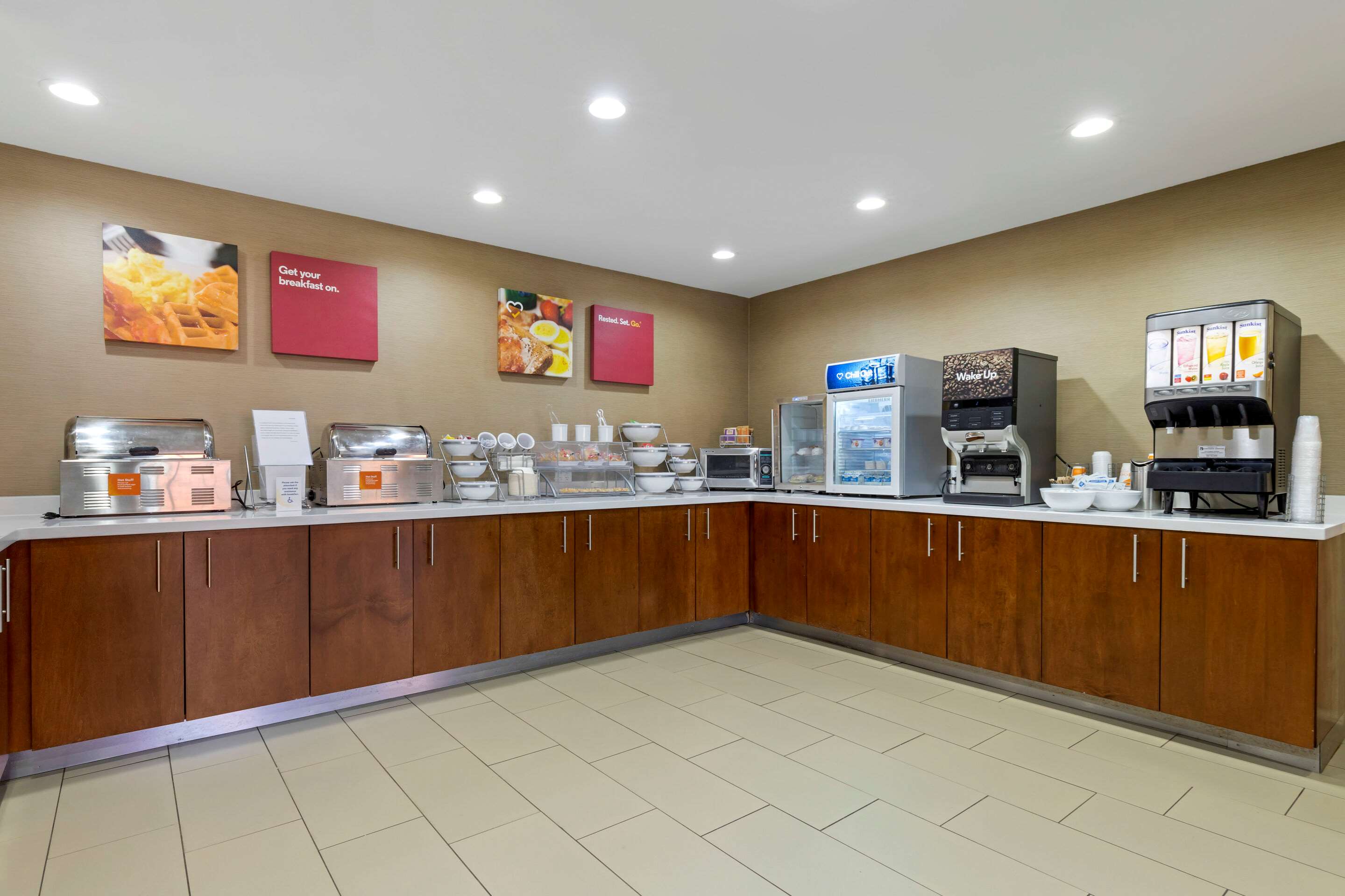 Breakfast counter | Comfort Suites Greenville South