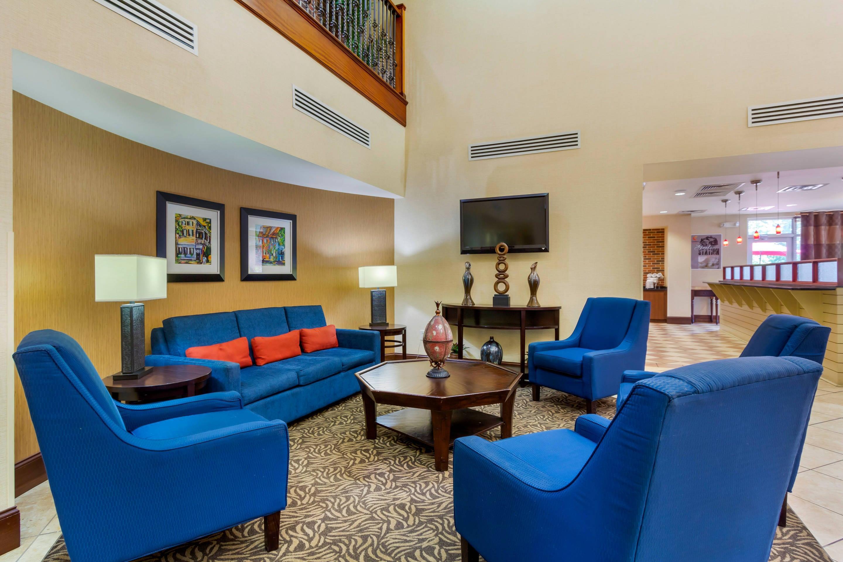 Hotel lobby