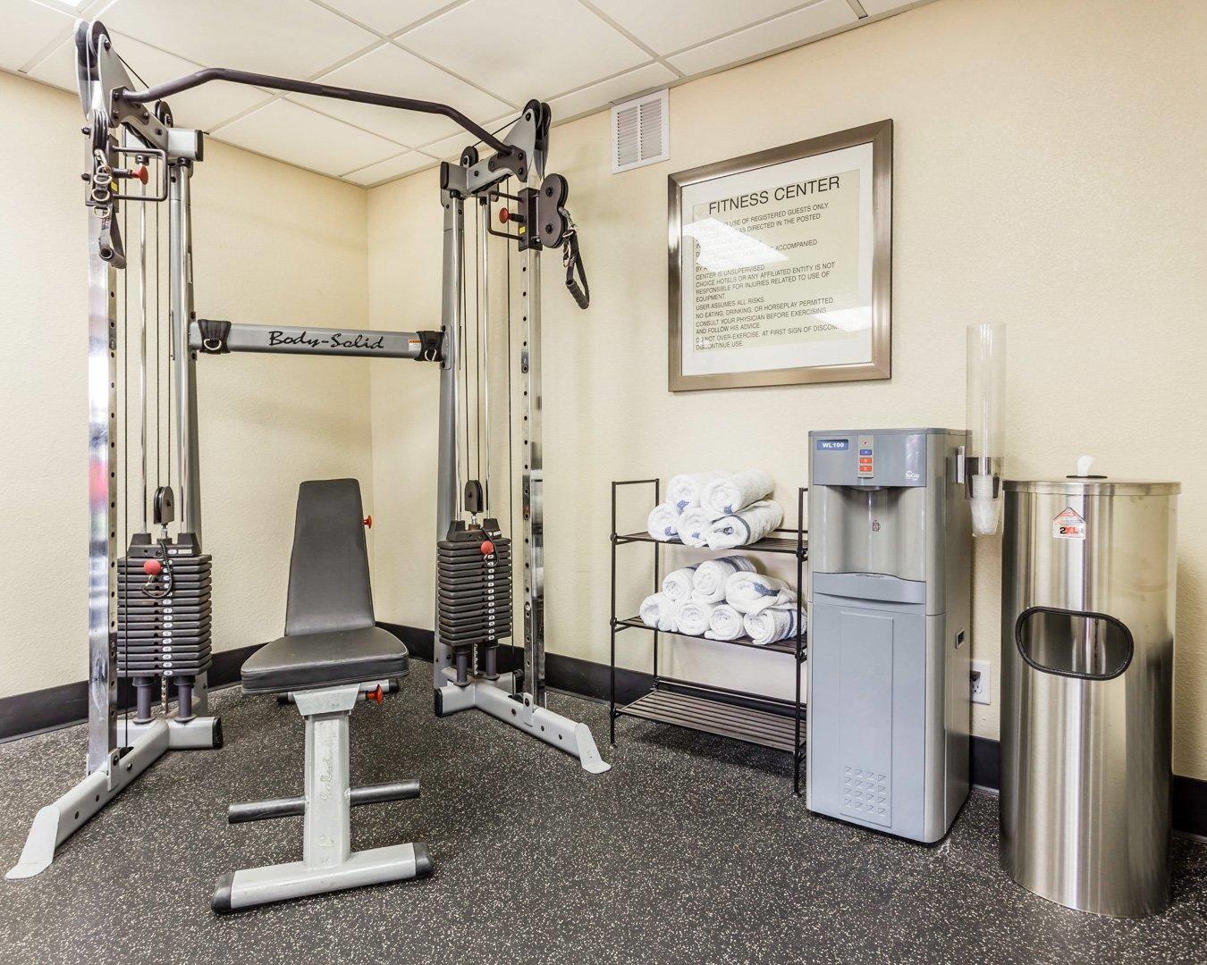 Fitness center | Quality Inn Mt. Pleasant – Charleston