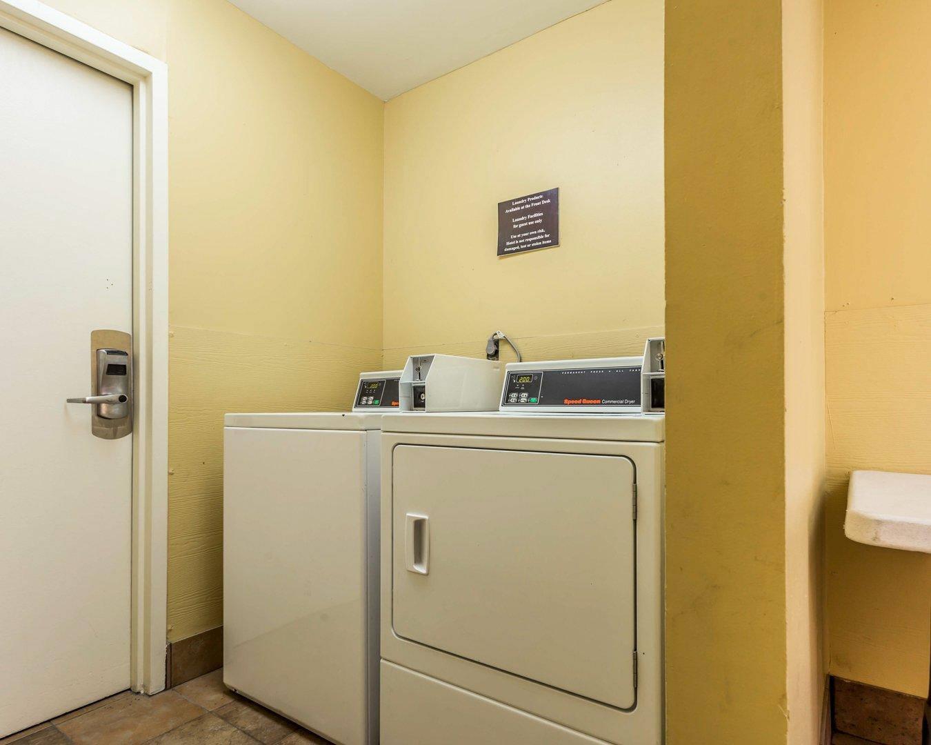 Guest laundry facilities | Quality Inn Mt. Pleasant – Charleston