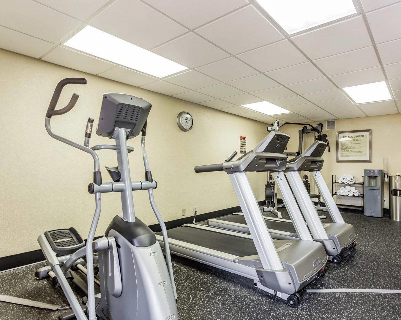 Fitness center | Quality Inn Mt. Pleasant – Charleston