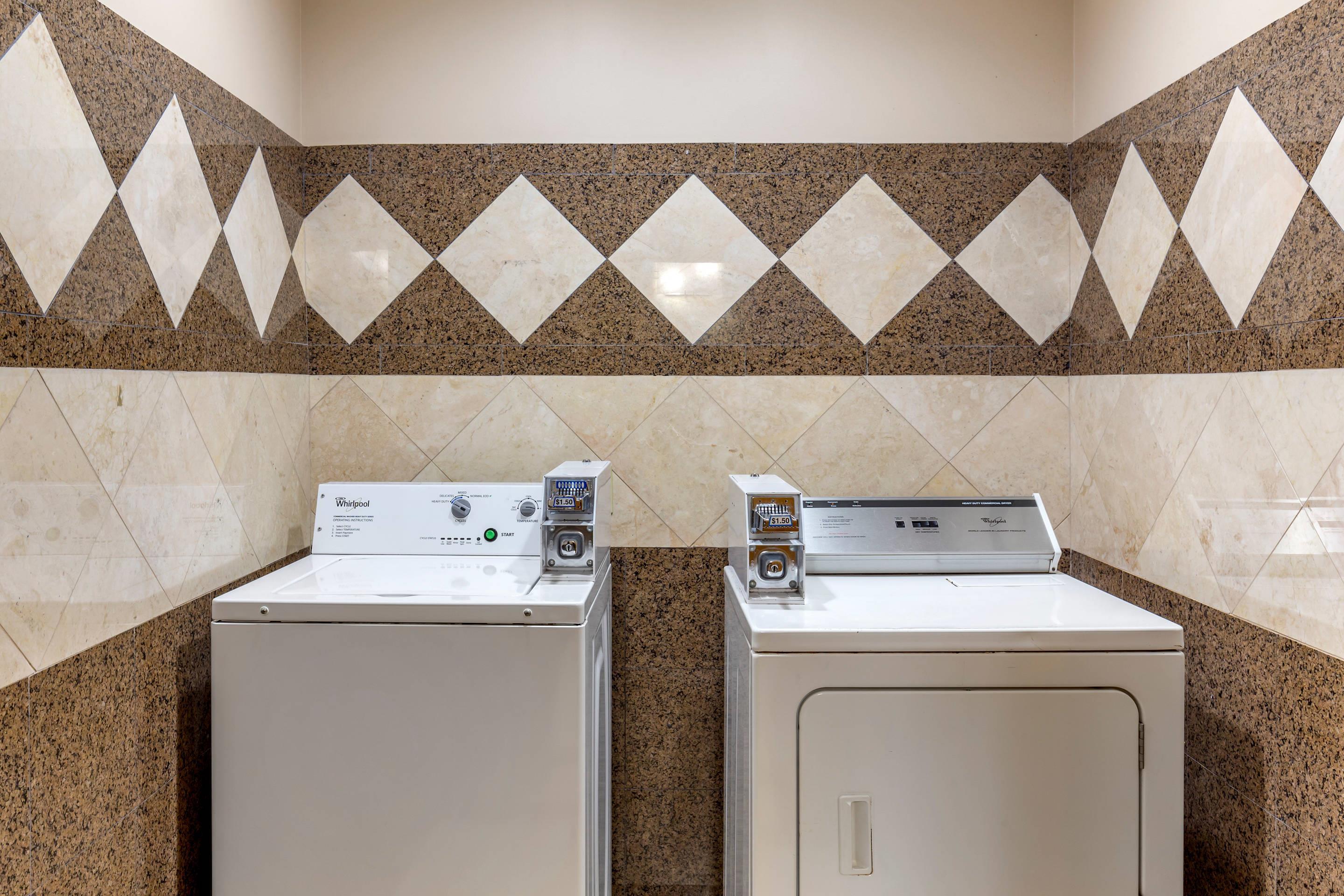 Guest laundry facilities