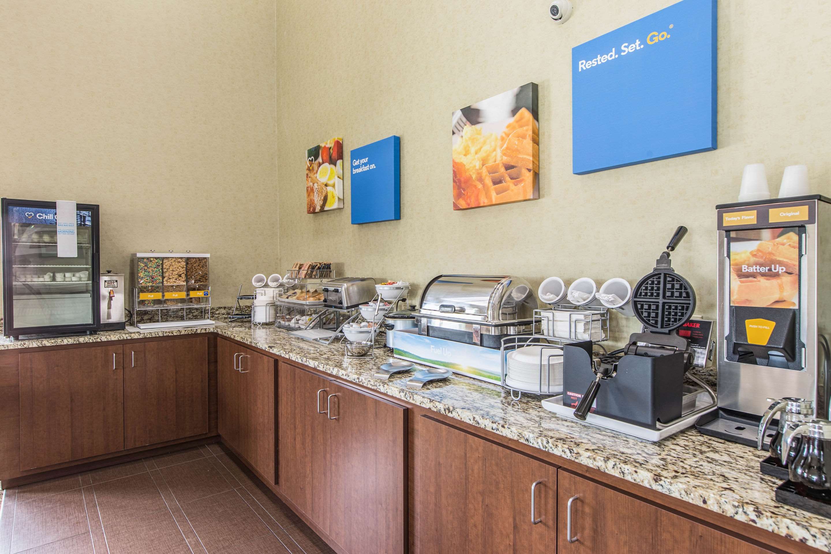 Breakfast area