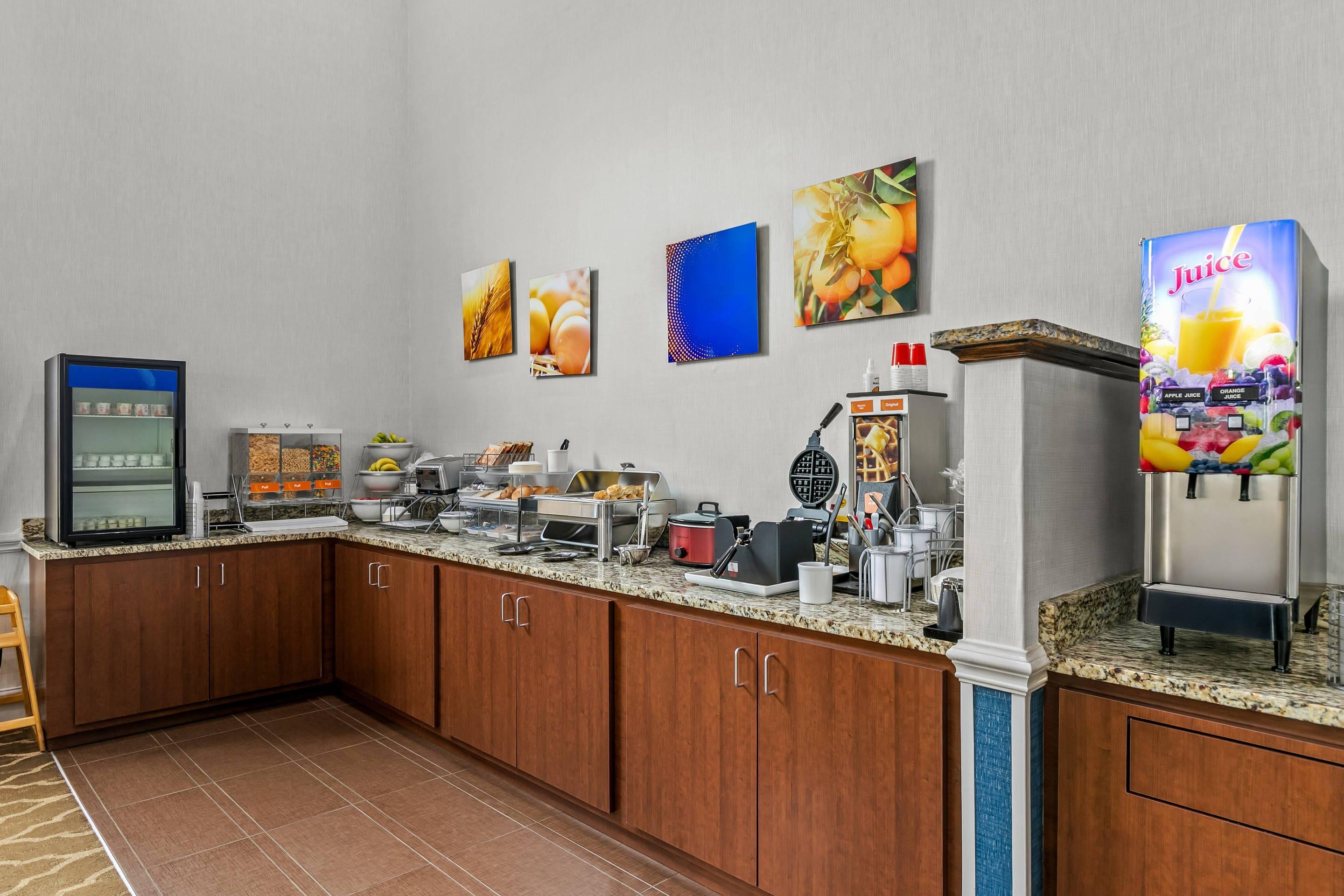 Breakfast area