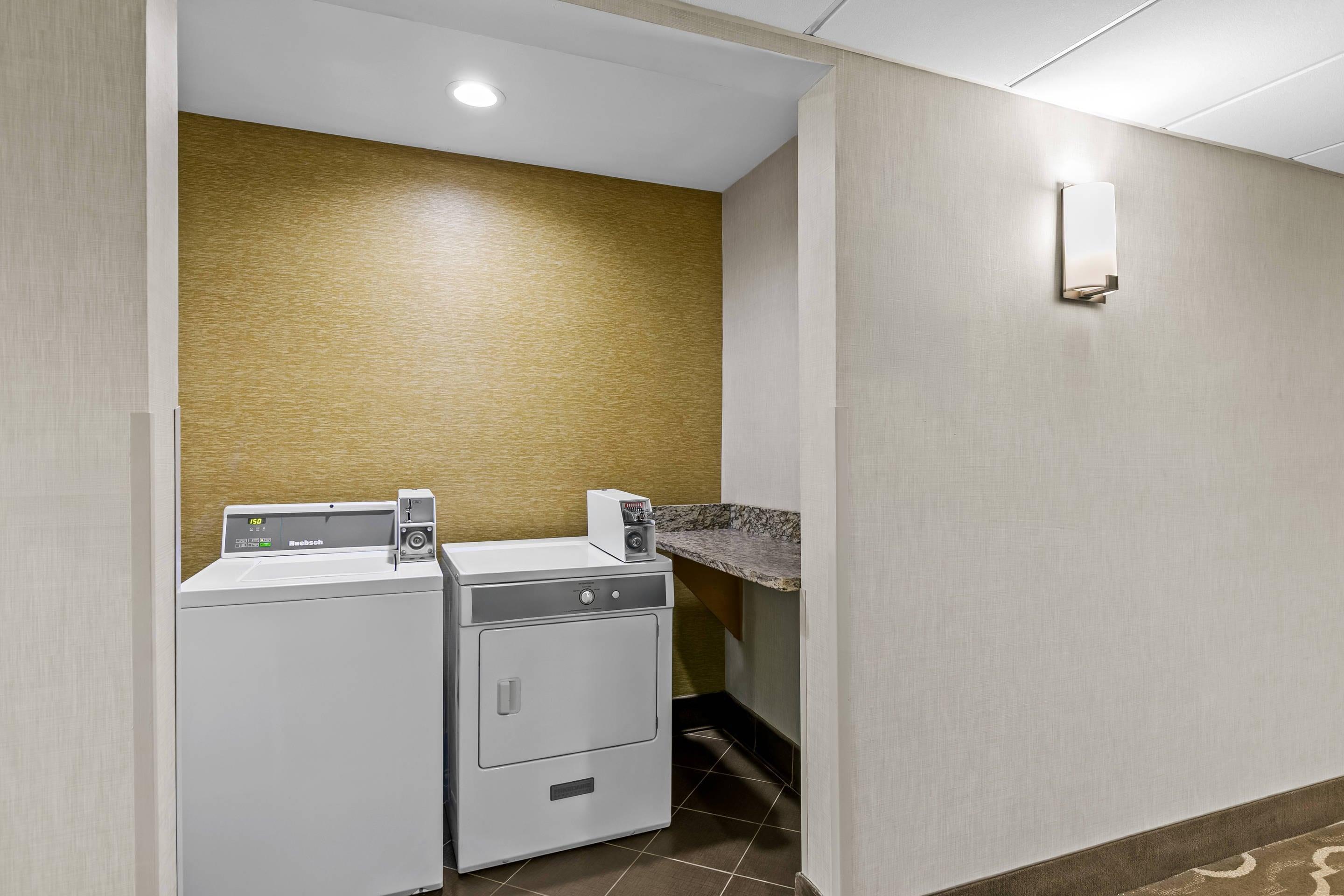 Guest laundry facilities